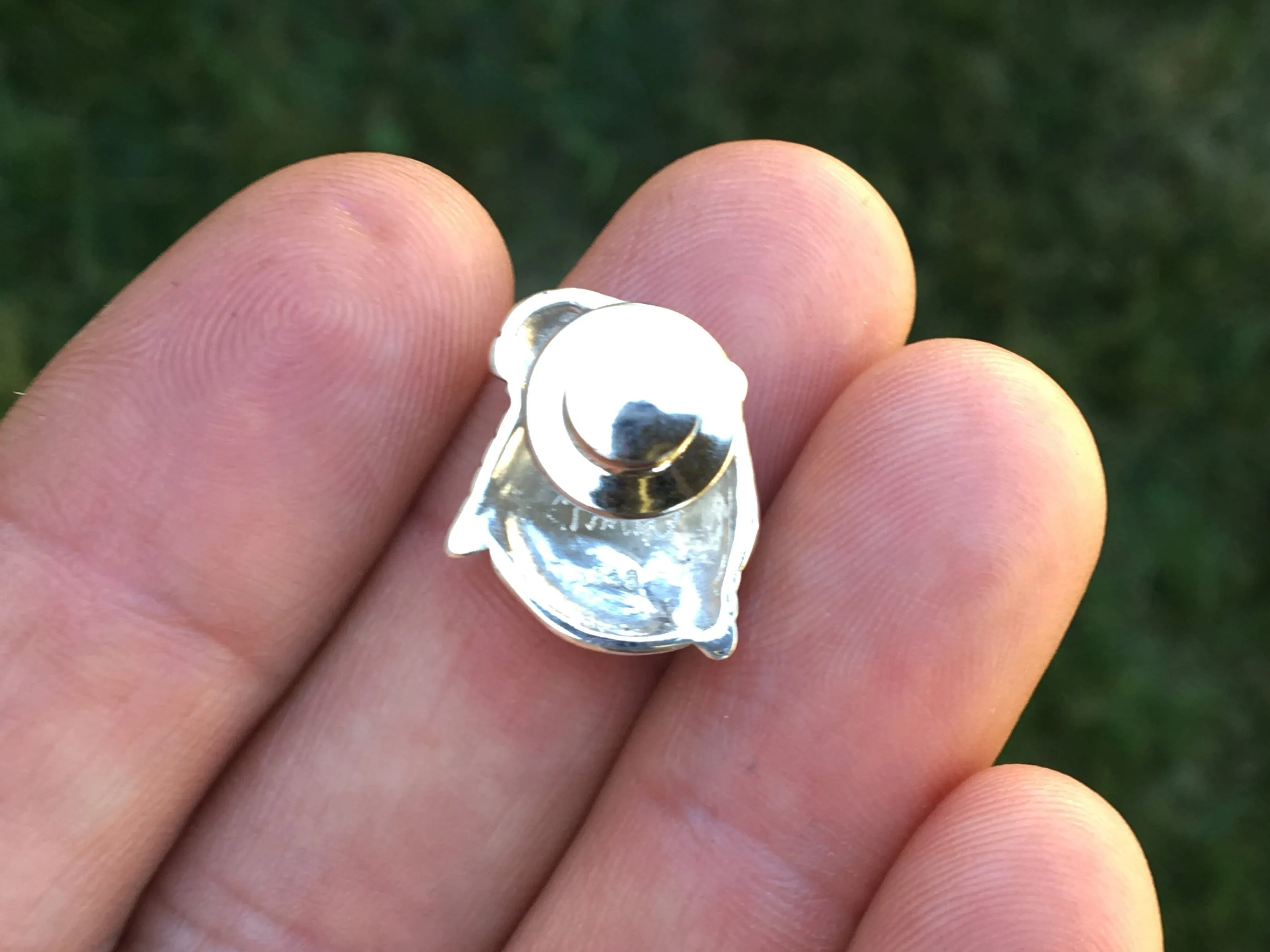Baby Sea Turtle Lapel Pin Baby Sea Turtle Brooch Sterling Silver