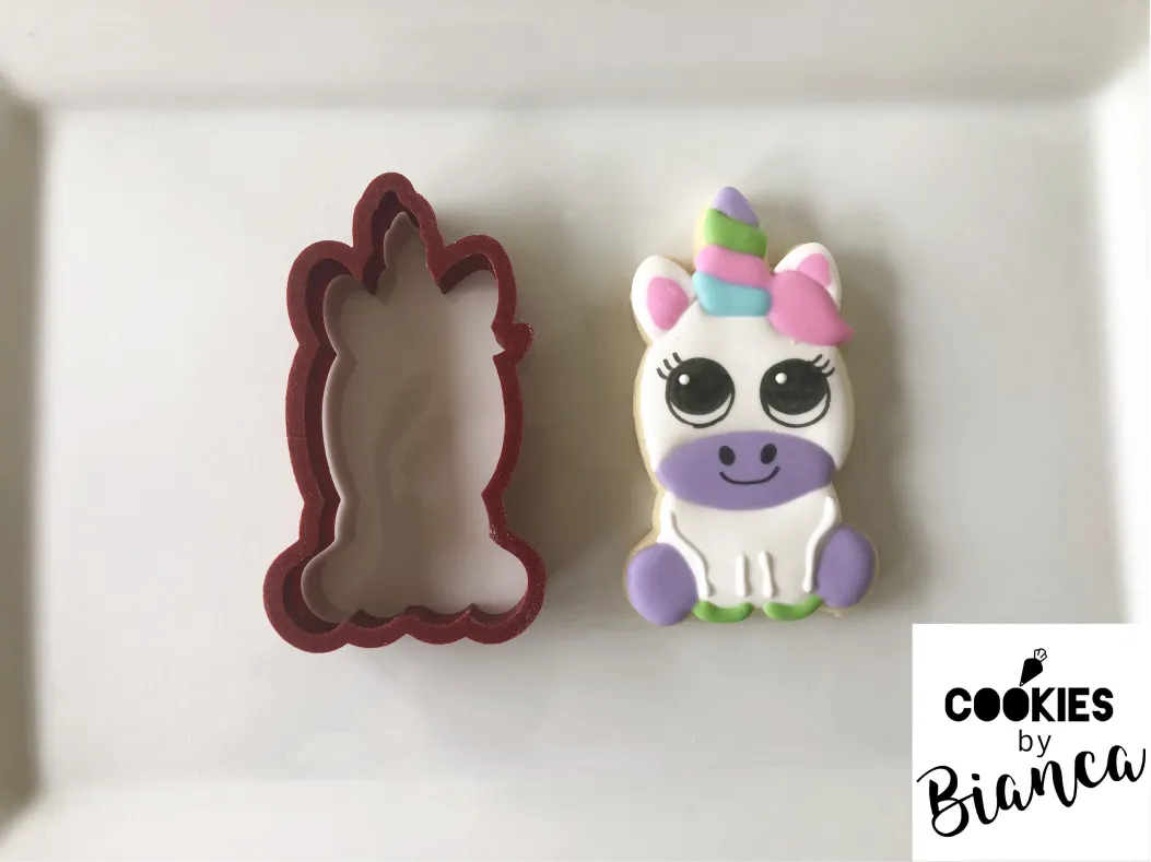 Baby Unicorn Cookie Cutter