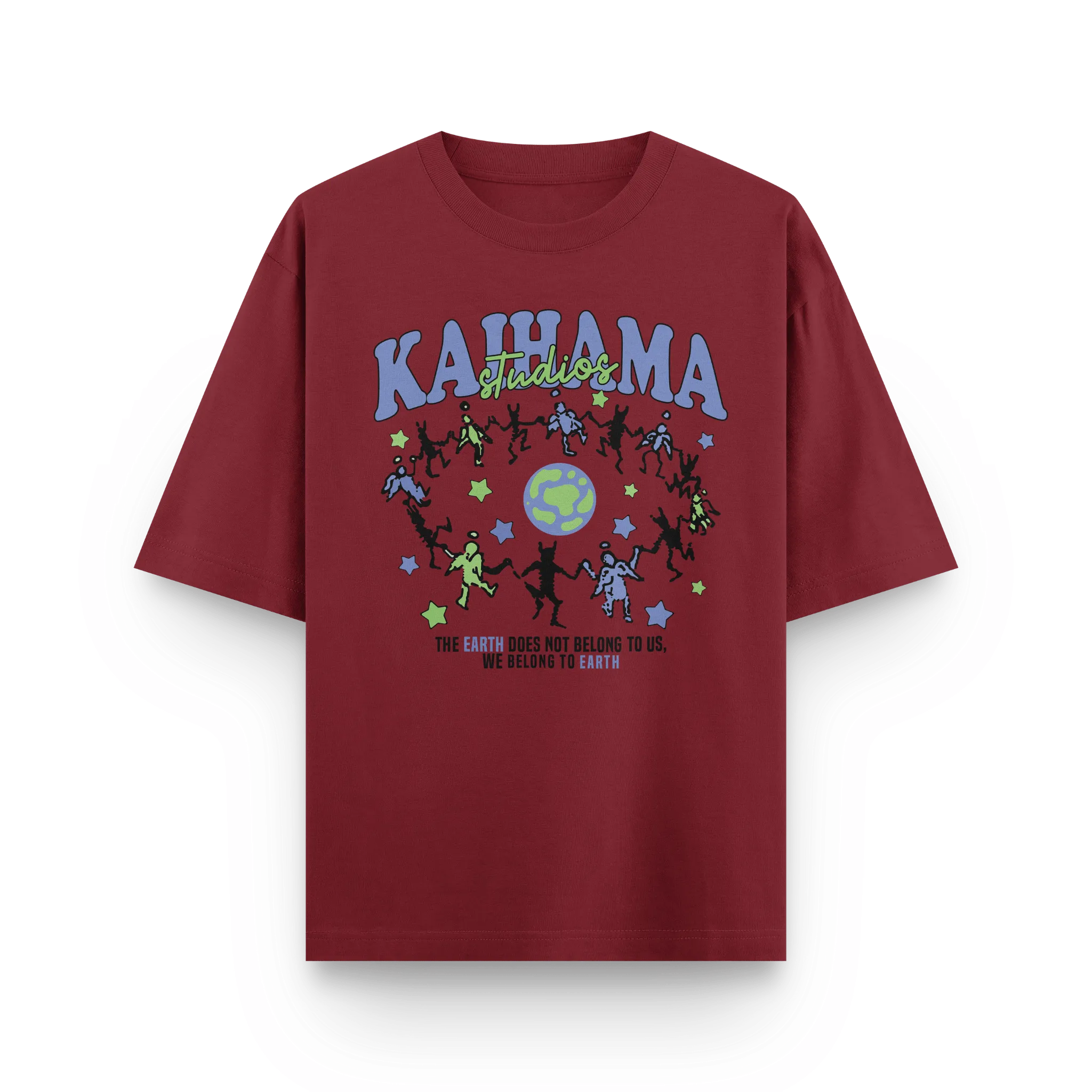 Belong to Earth Oversized Tee by Kaihama