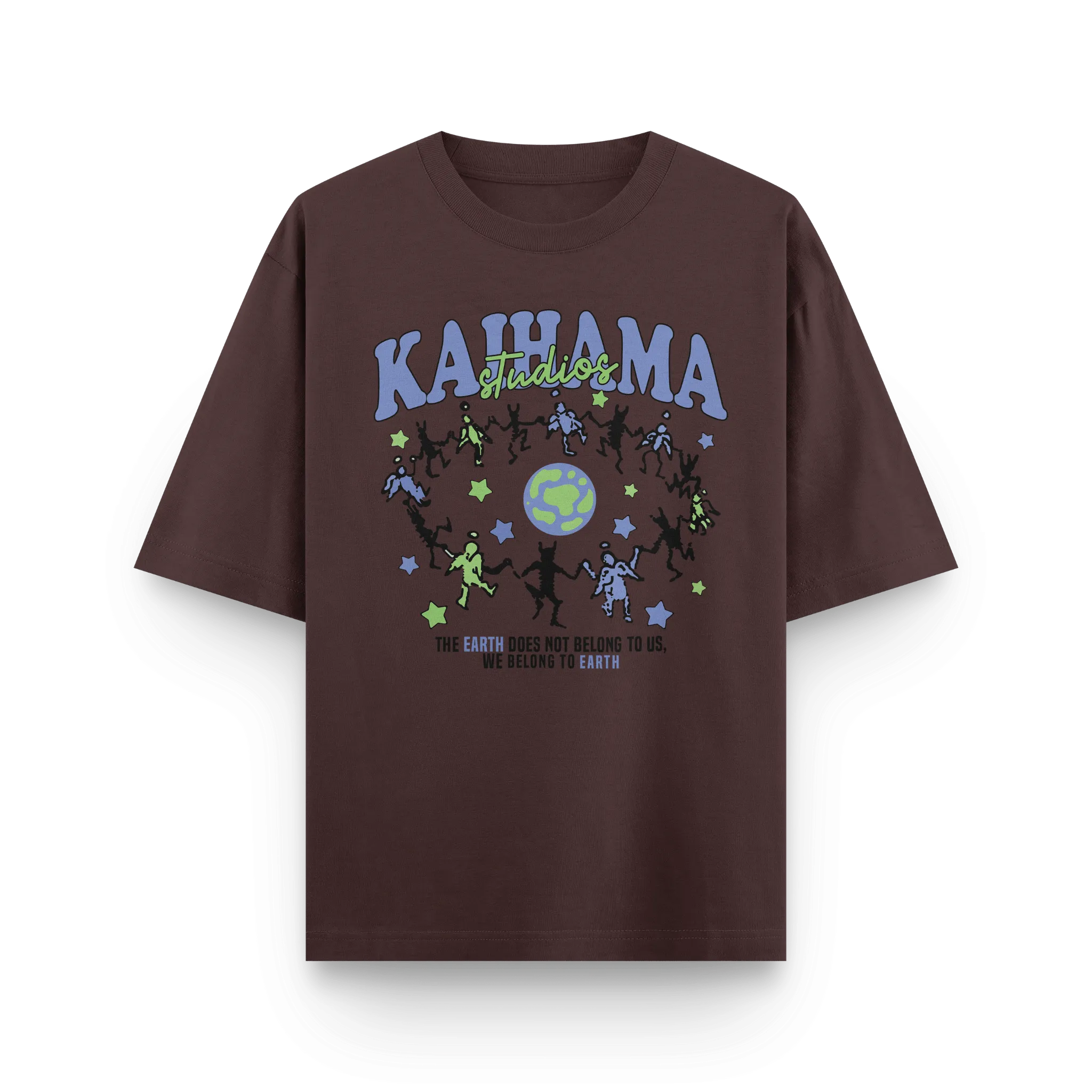 Belong to Earth Oversized Tee by Kaihama