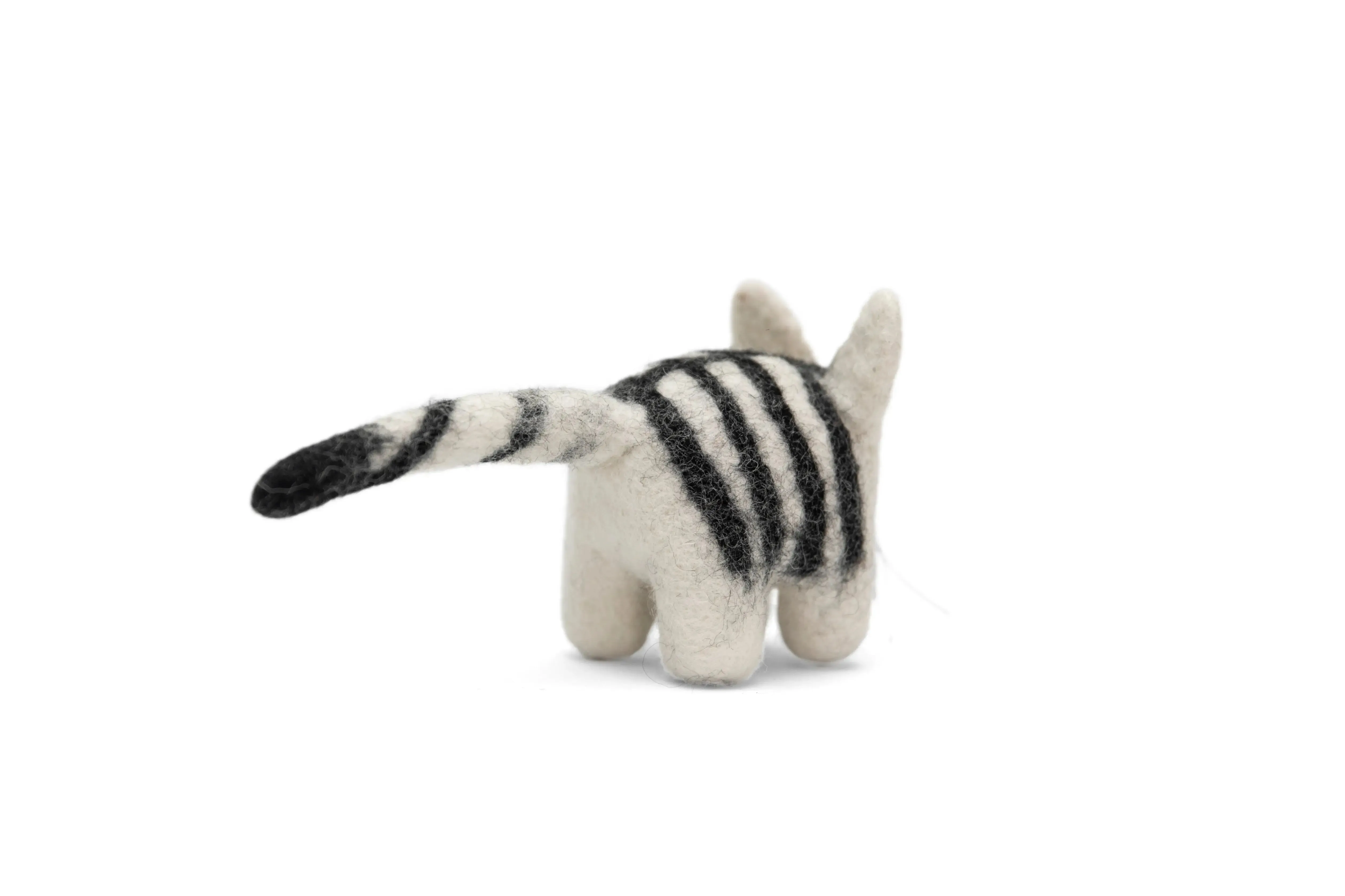 Best Needle Felted Cat Animals  - Interactive Pet Playthings - set of 5 different color