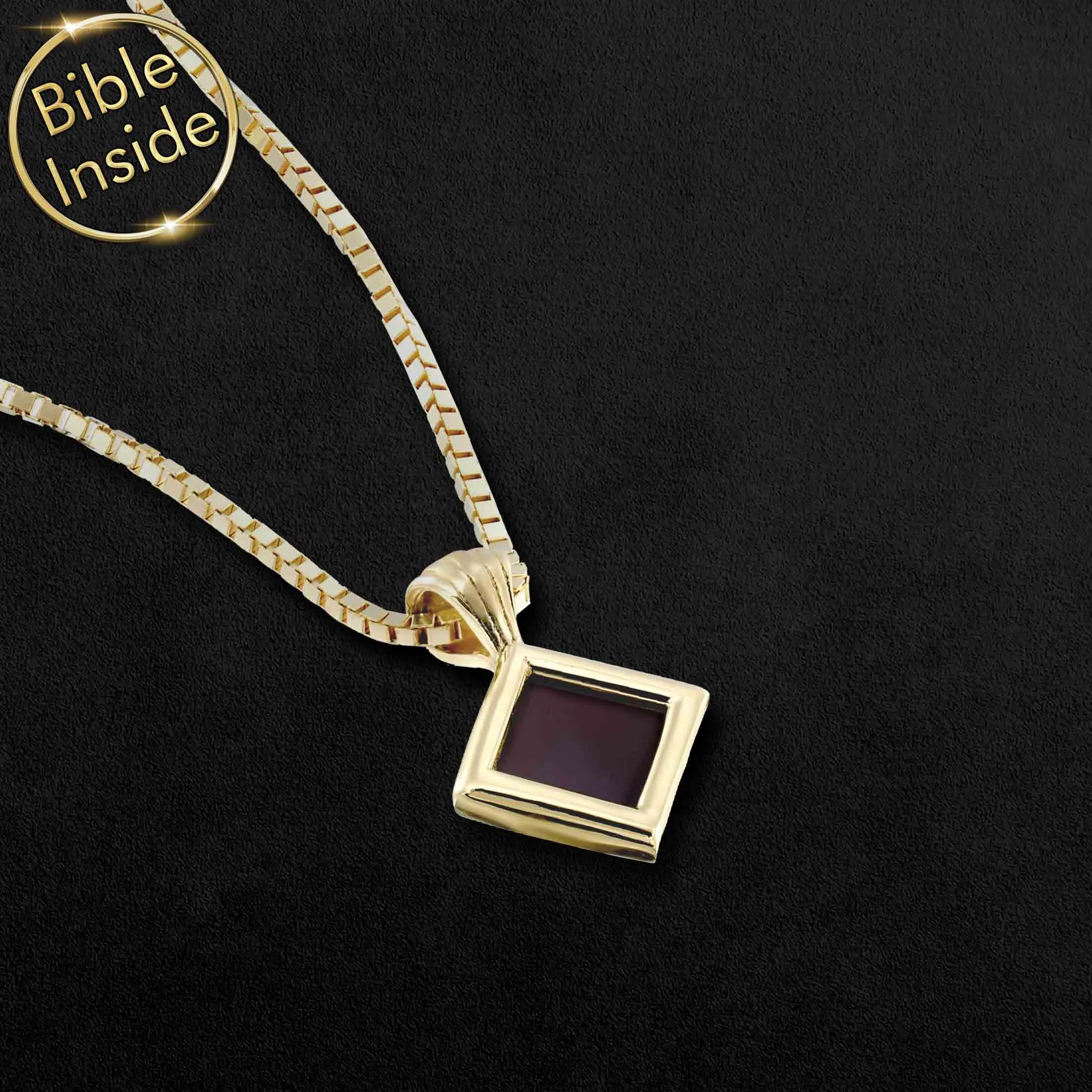 Biblical Jewelry with Nano Bible - Essence Pendant