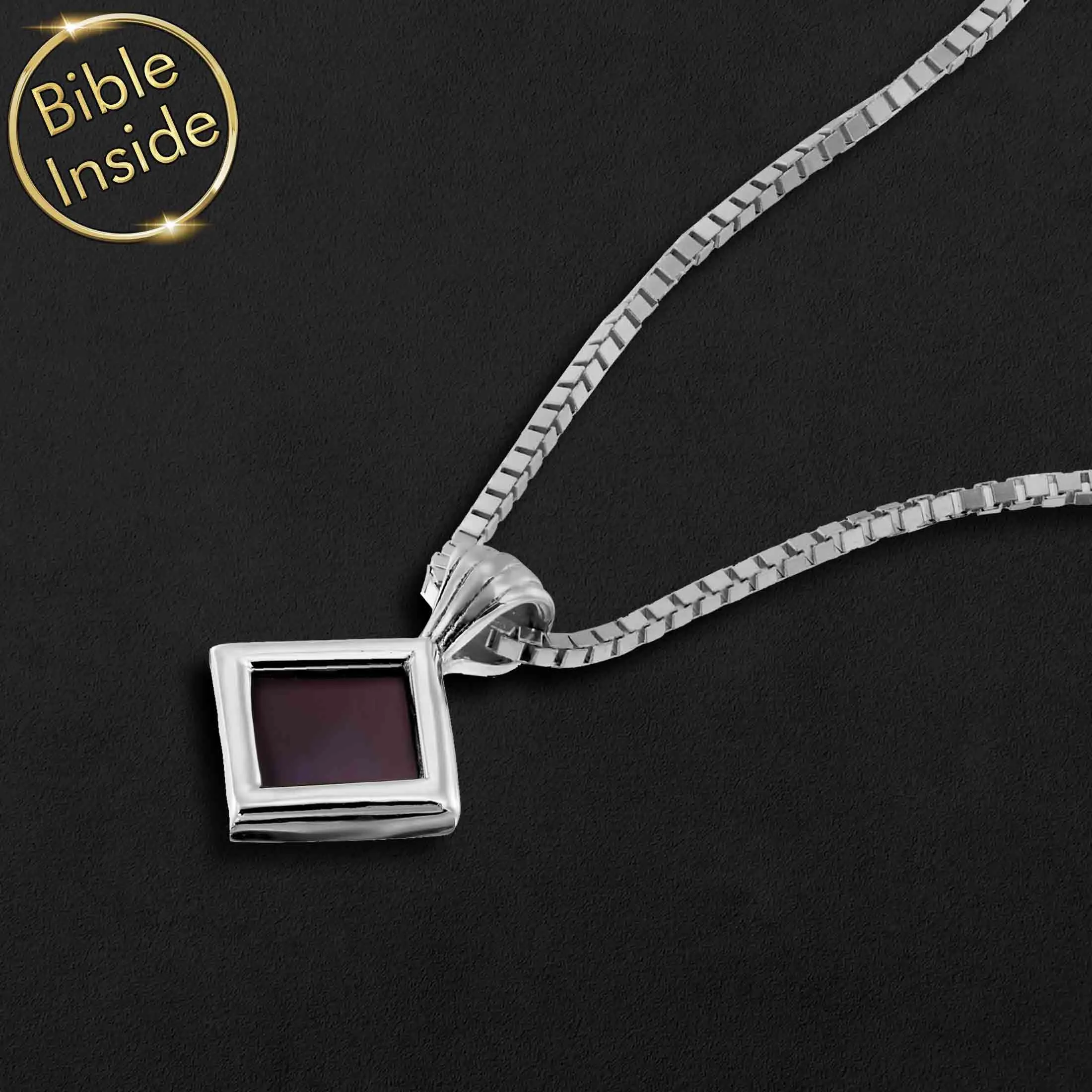 Biblical Jewelry with Nano Bible - Essence Pendant