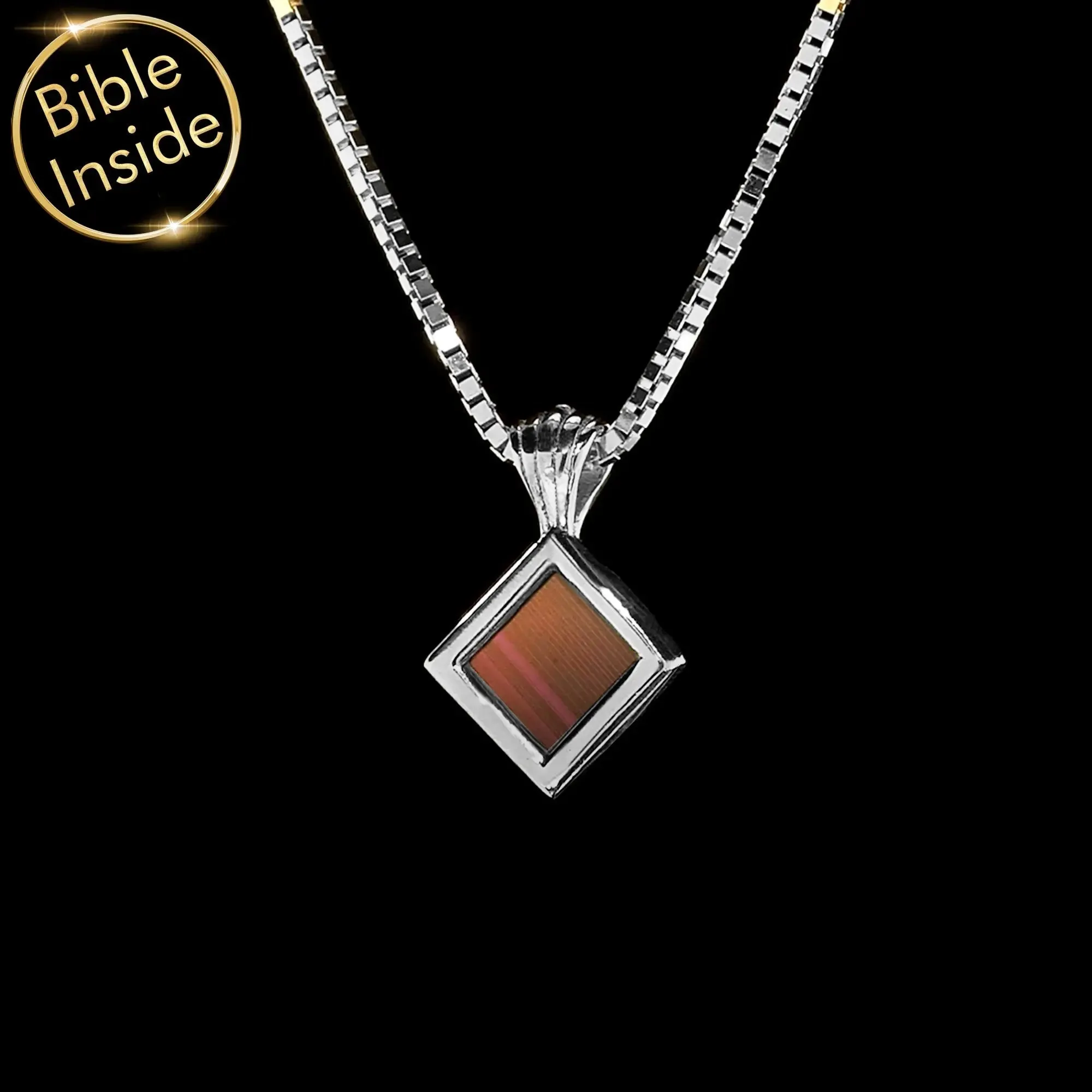 Biblical Jewelry with Nano Bible - Essence Pendant