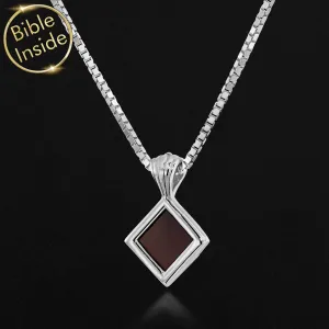 Biblical Jewelry with Nano Bible - Essence Pendant