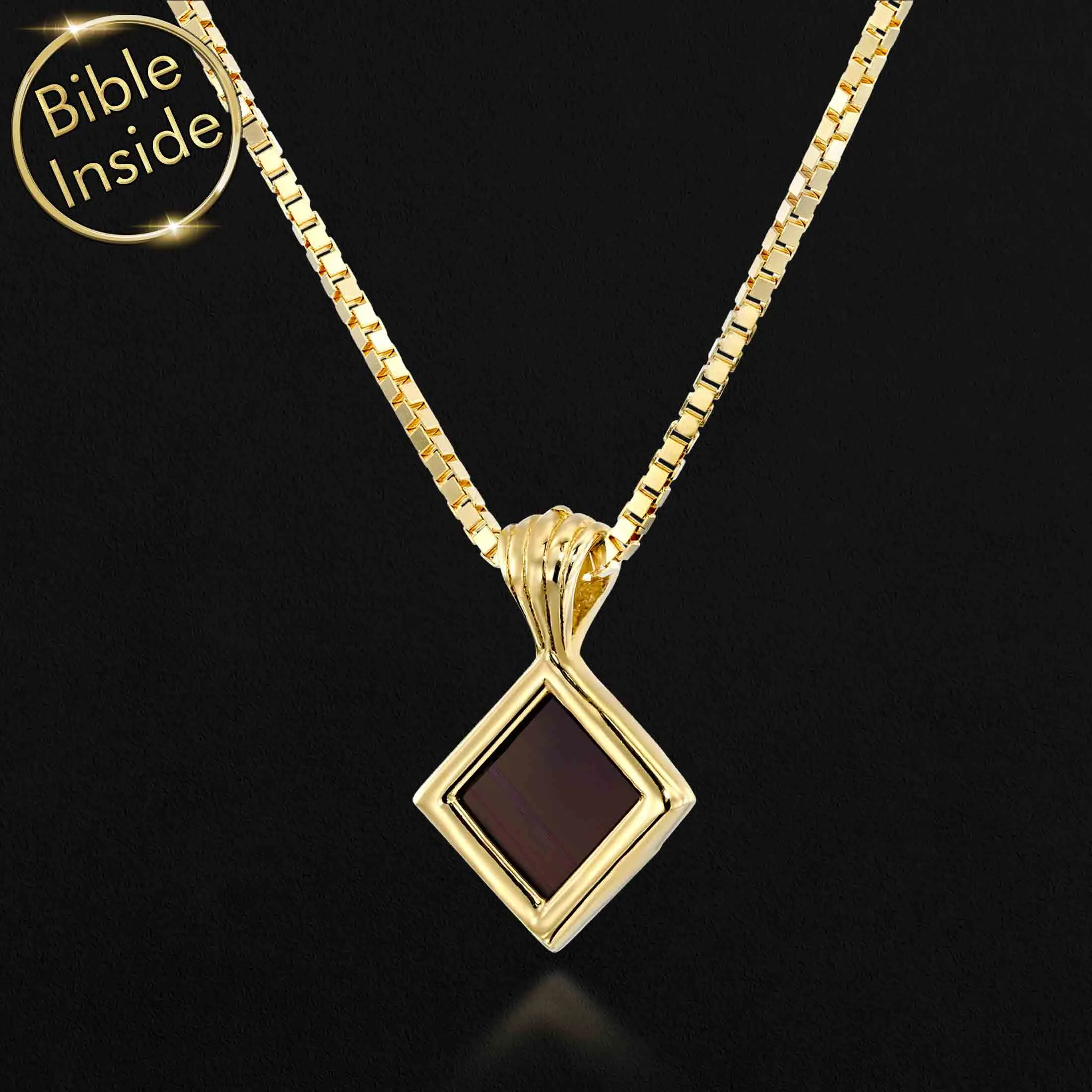 Biblical Jewelry with Nano Bible - Essence Pendant