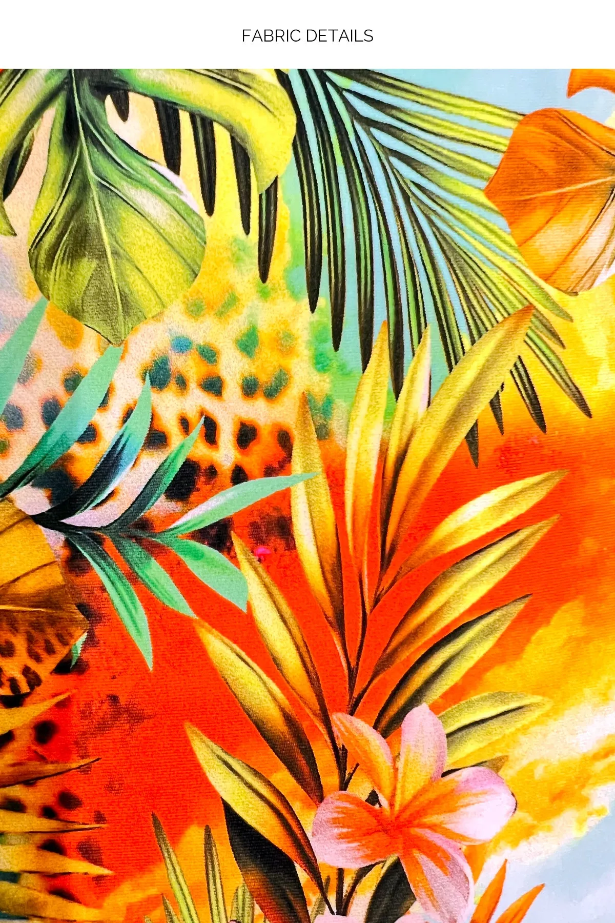 BIRDS OF PARADISE - Triangle Halter Top & Seamless Full Ruched Back Bottom • Multicolor