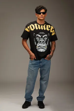 Black Kong Oversized T-shirt
