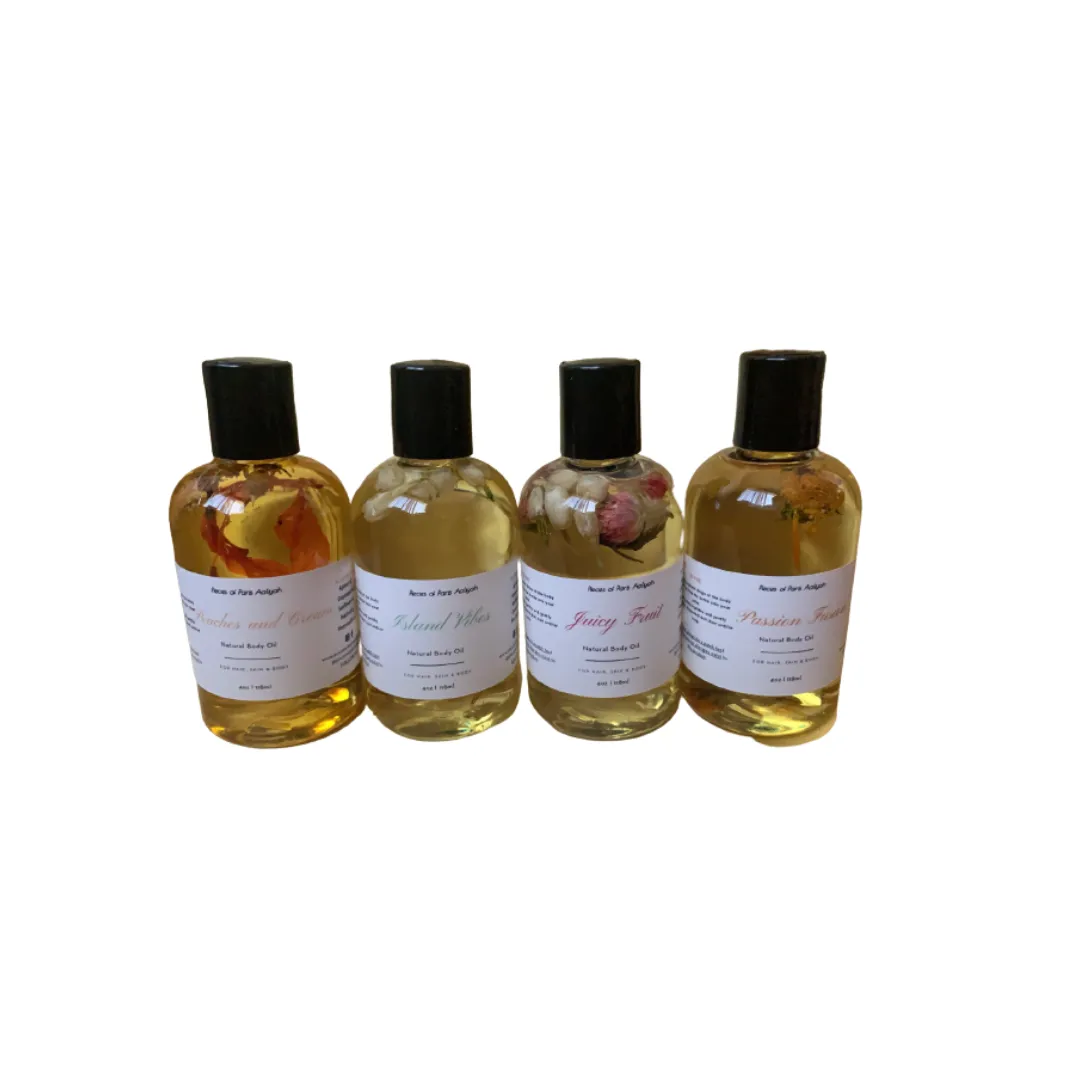 Body Glow Oil Sample Pack
