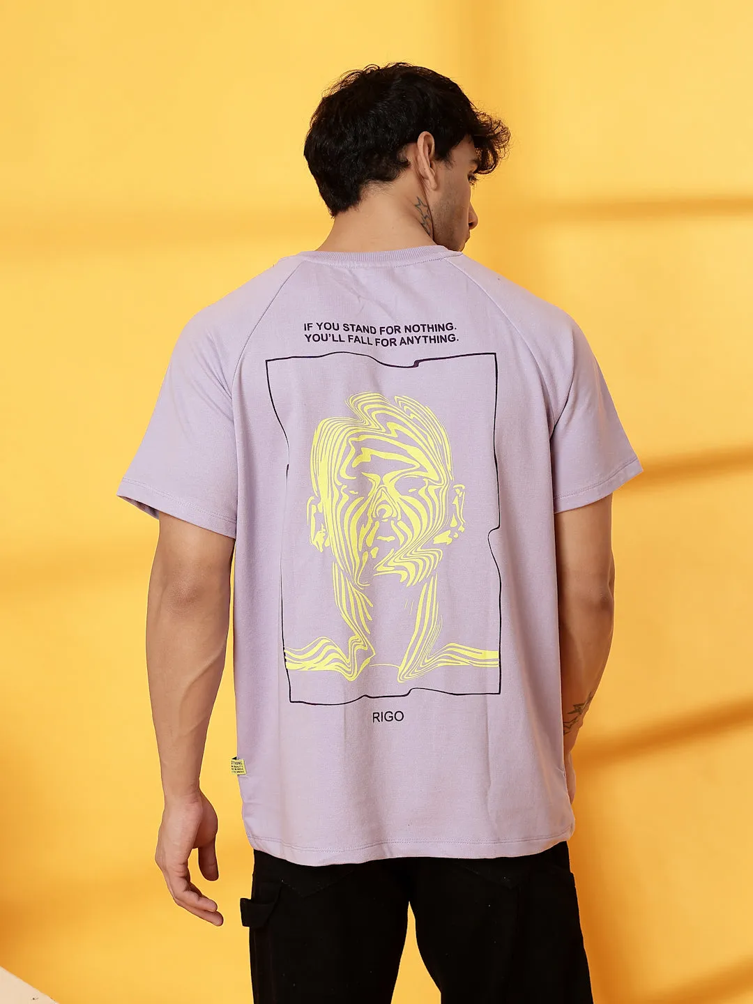 Bold Back Print T-Shirt