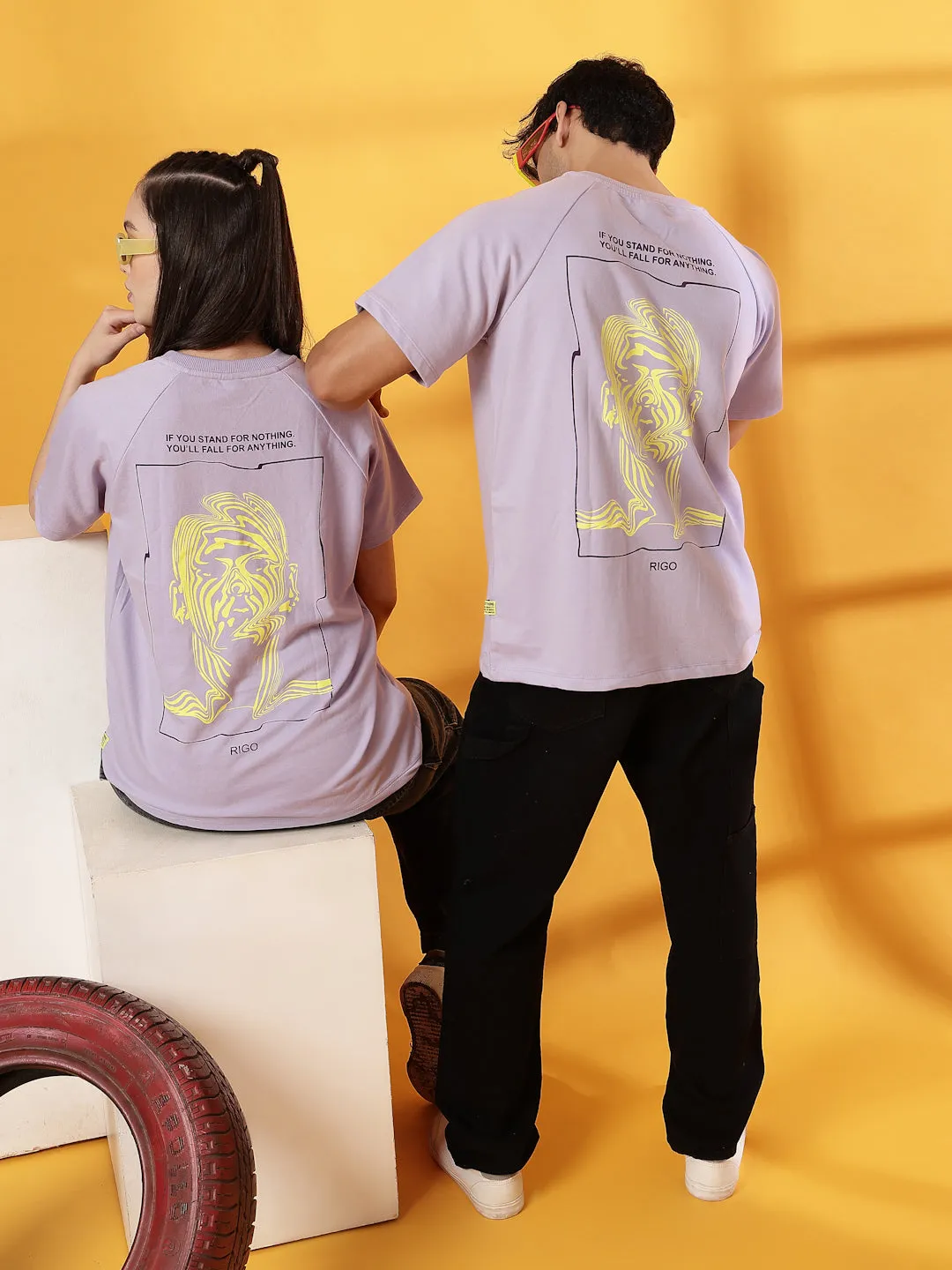 Bold Back Print T-Shirt