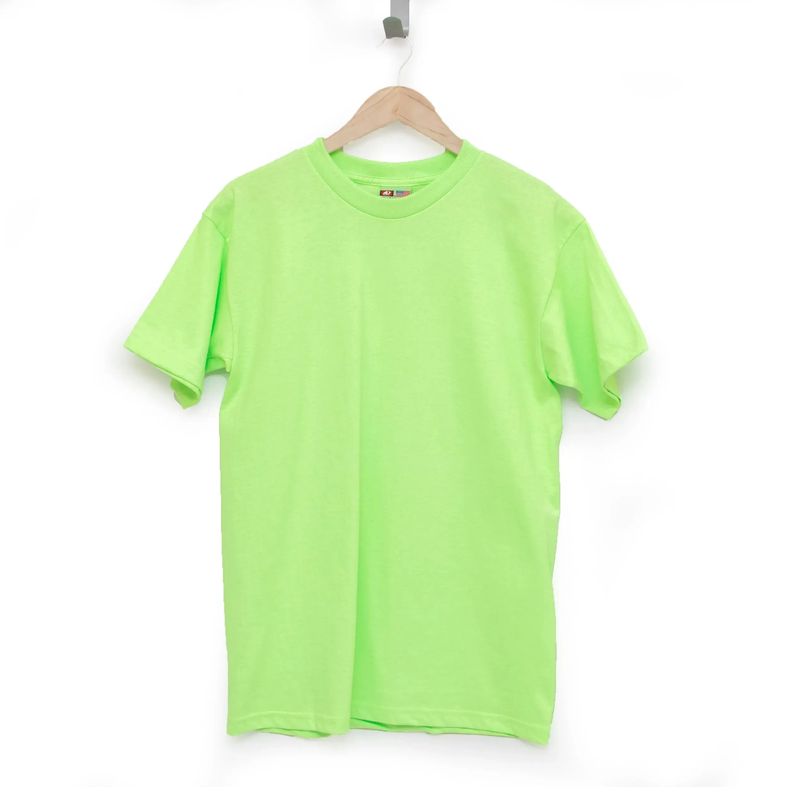 Bold Colored Heavyweight 100% Cotton T-Shirt - Big Sizes