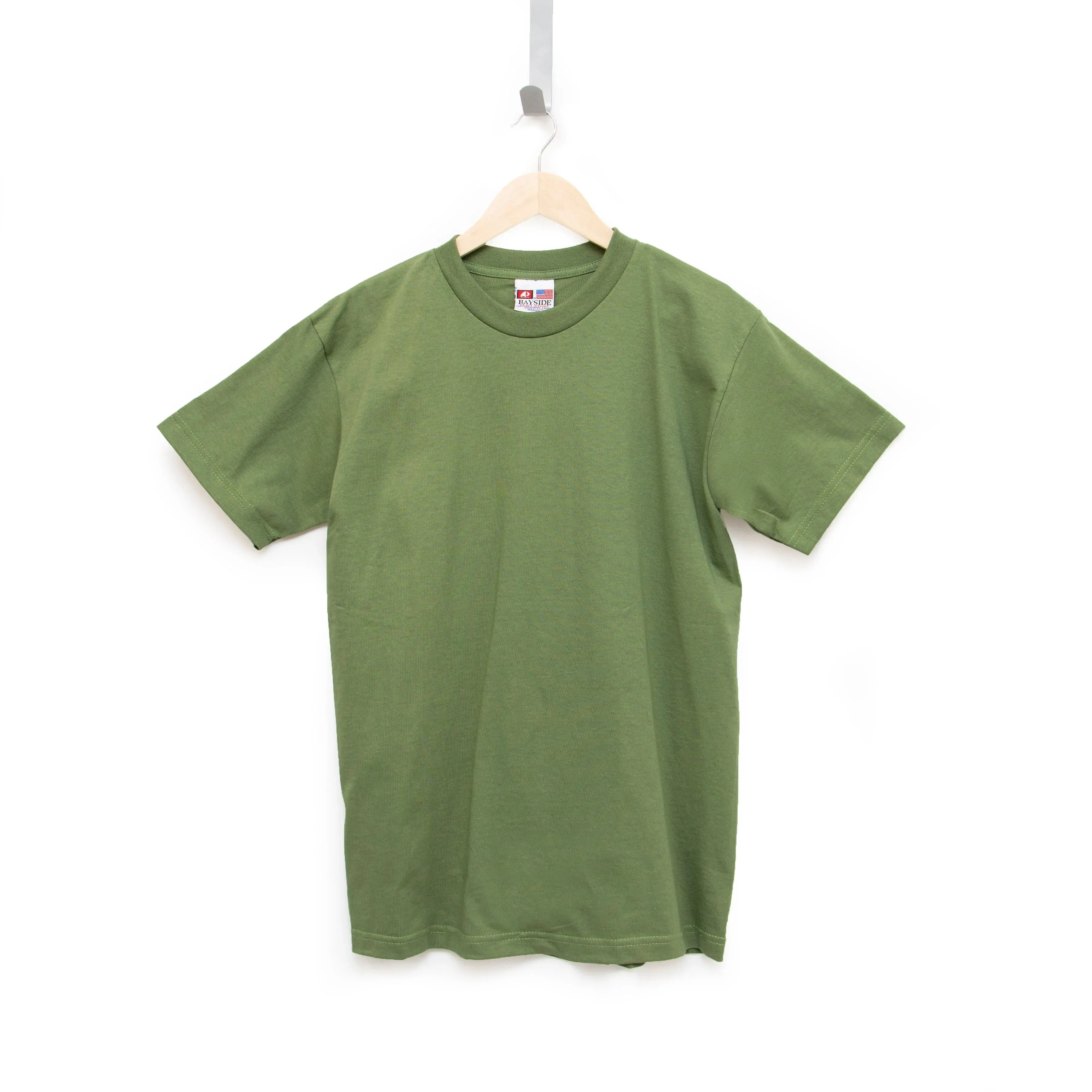 Bold Colored Heavyweight 100% Cotton T-Shirt - Big Sizes