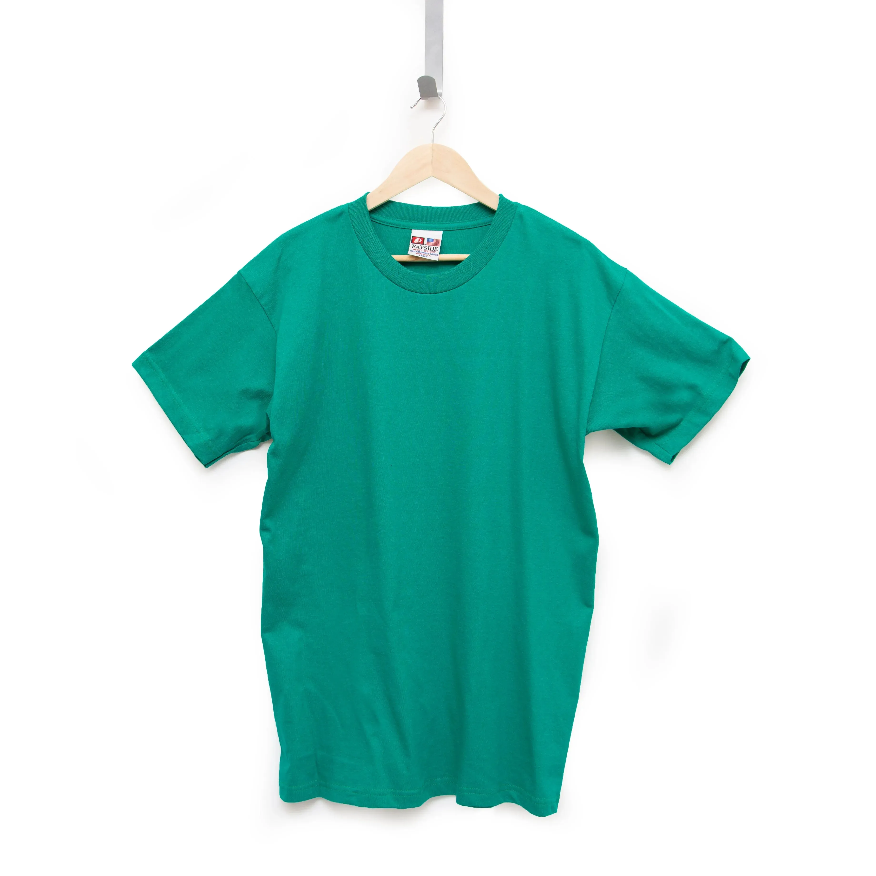 Bold Colored Heavyweight 100% Cotton T-Shirt - Big Sizes