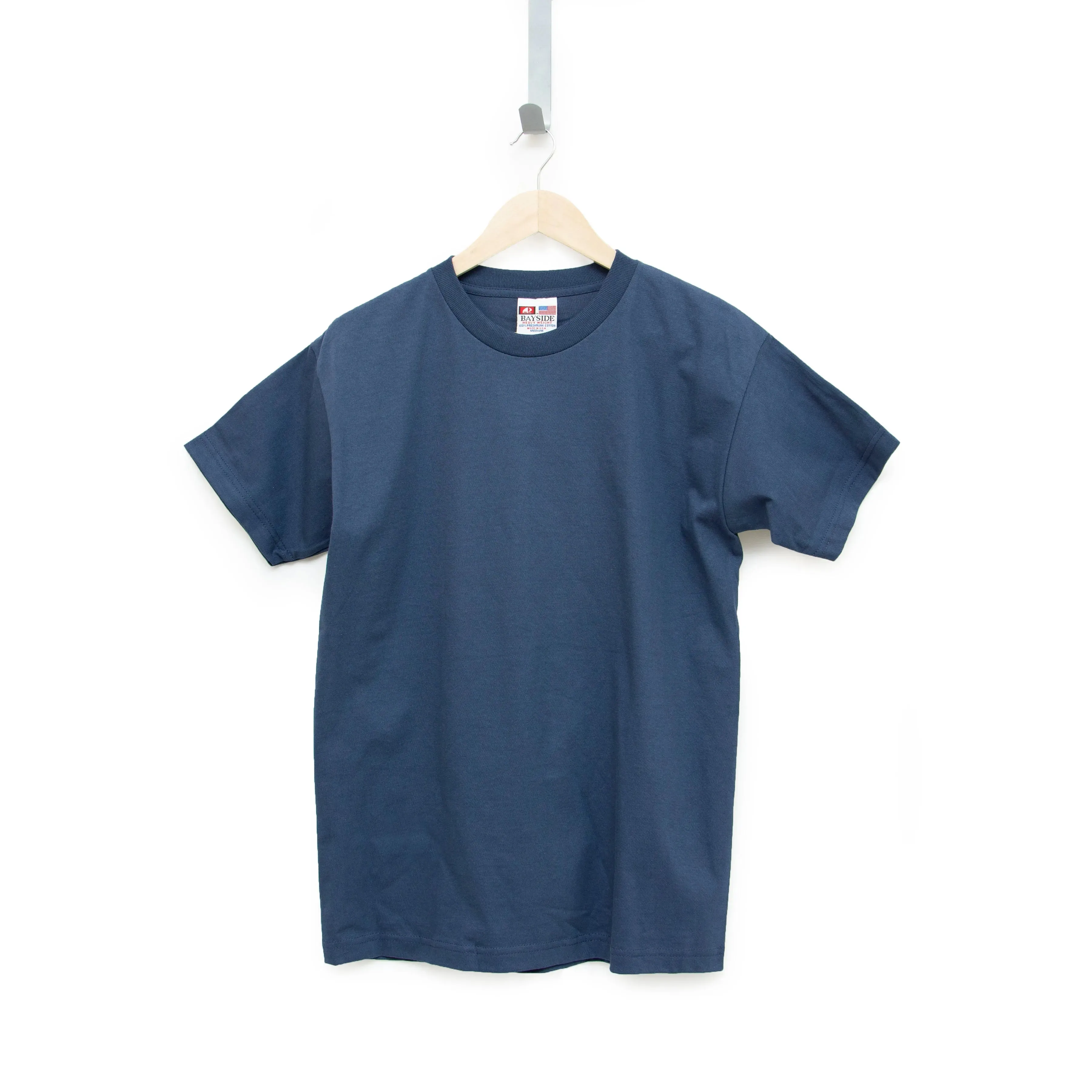 Bold Colored Heavyweight 100% Cotton T-Shirt - Big Sizes