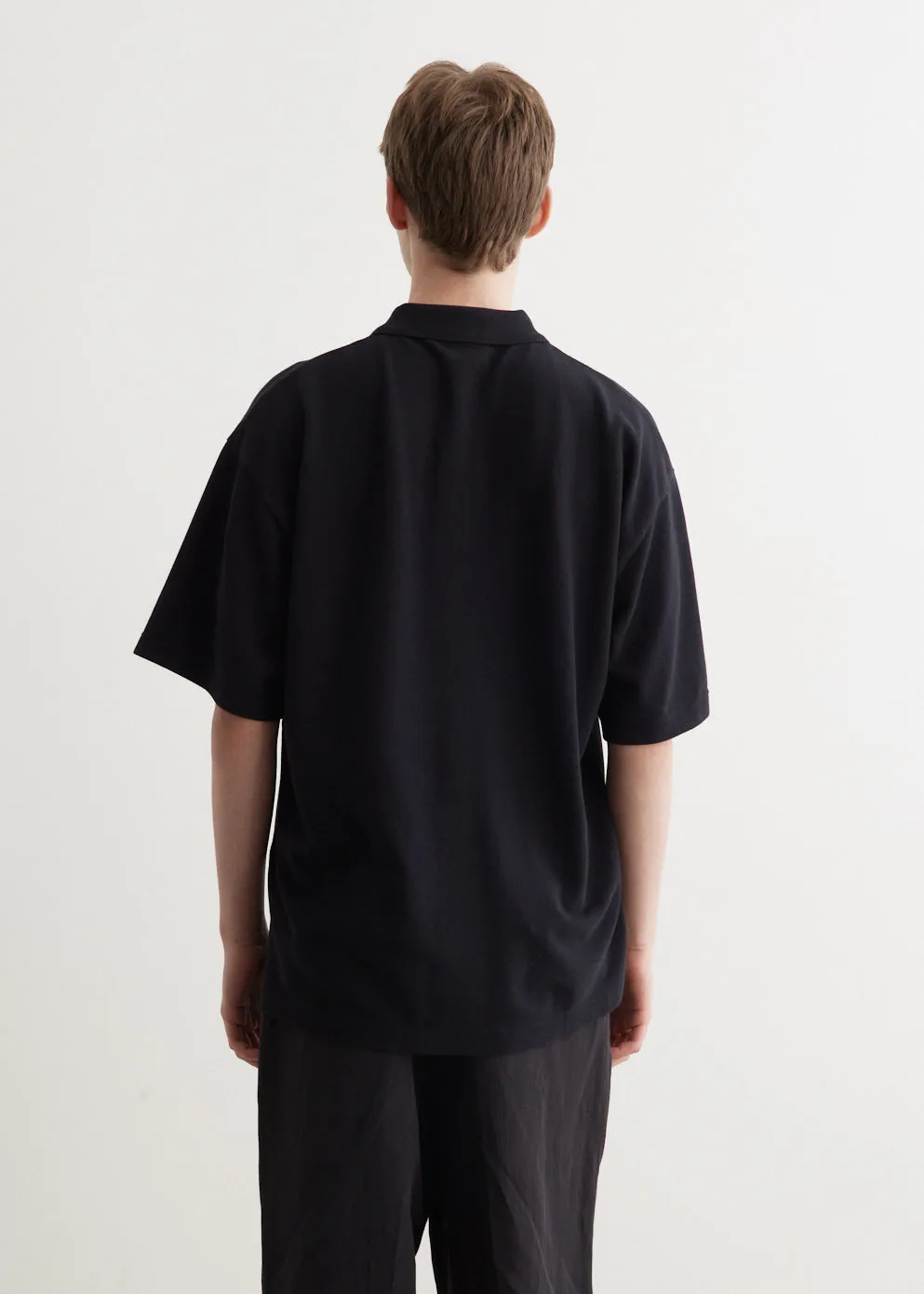Bold Fox Head Patch Oversized Polo
