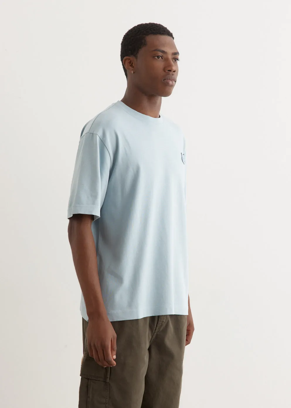 Bold Fox Head Patch Oversized T-Shirt