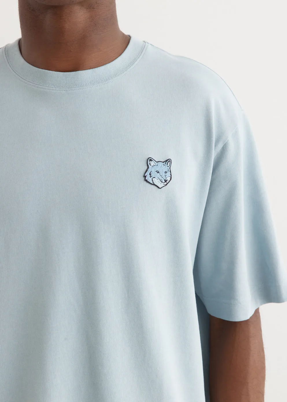 Bold Fox Head Patch Oversized T-Shirt