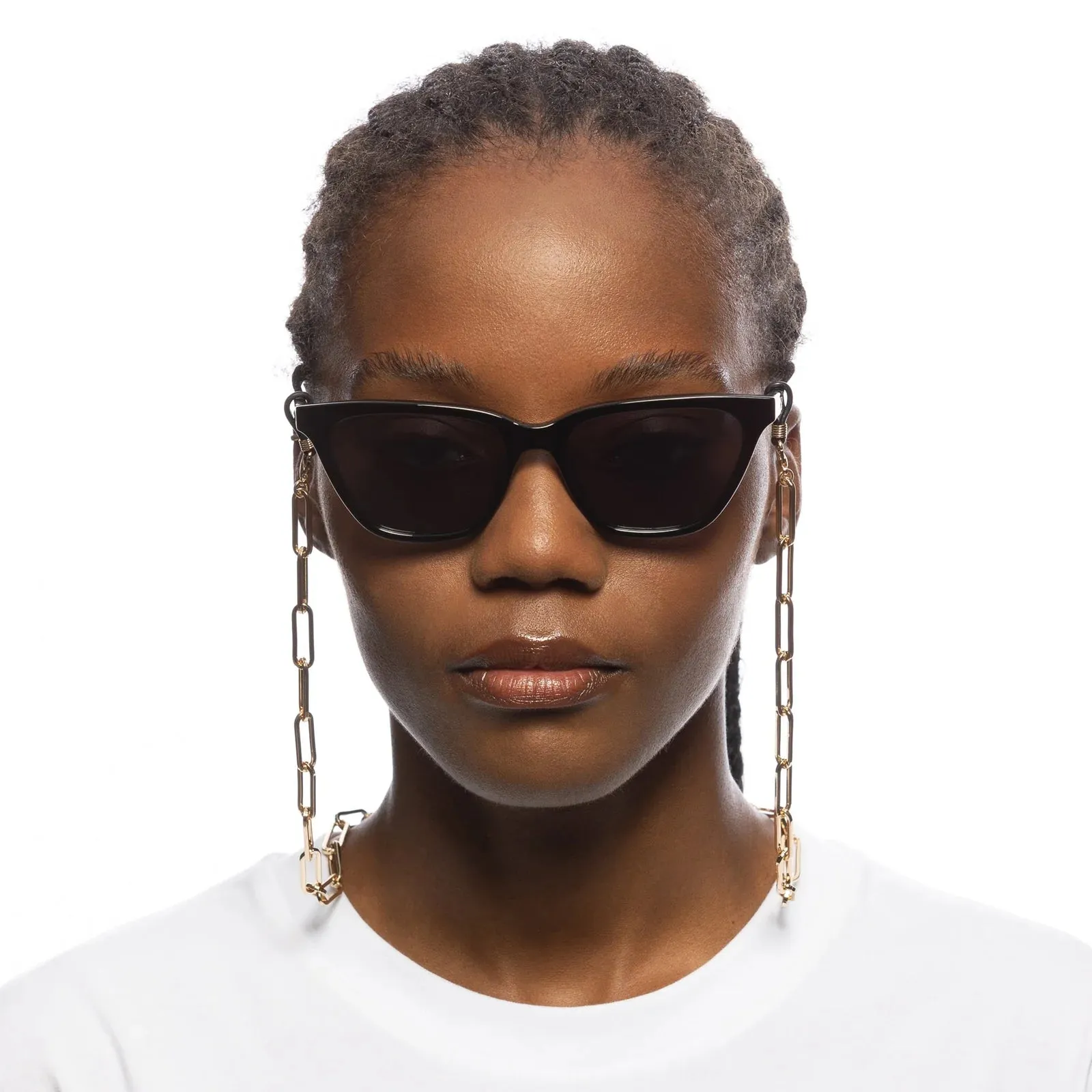 Bold Link Sunglasses Chain | Gold