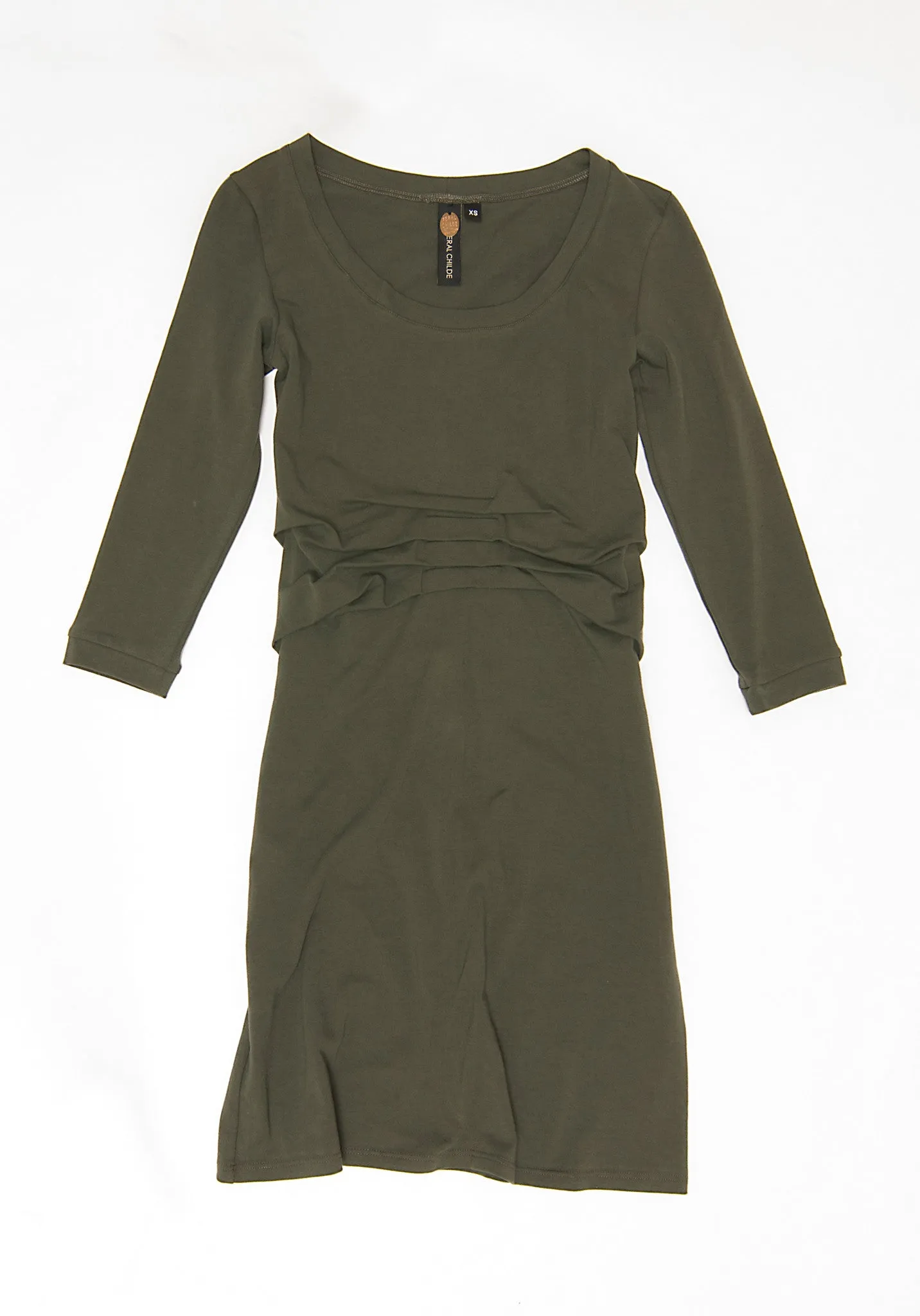 Bookbinder Dress (Seaweed)