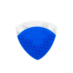 Boris Bally Blue/White Mini Tri Brooch