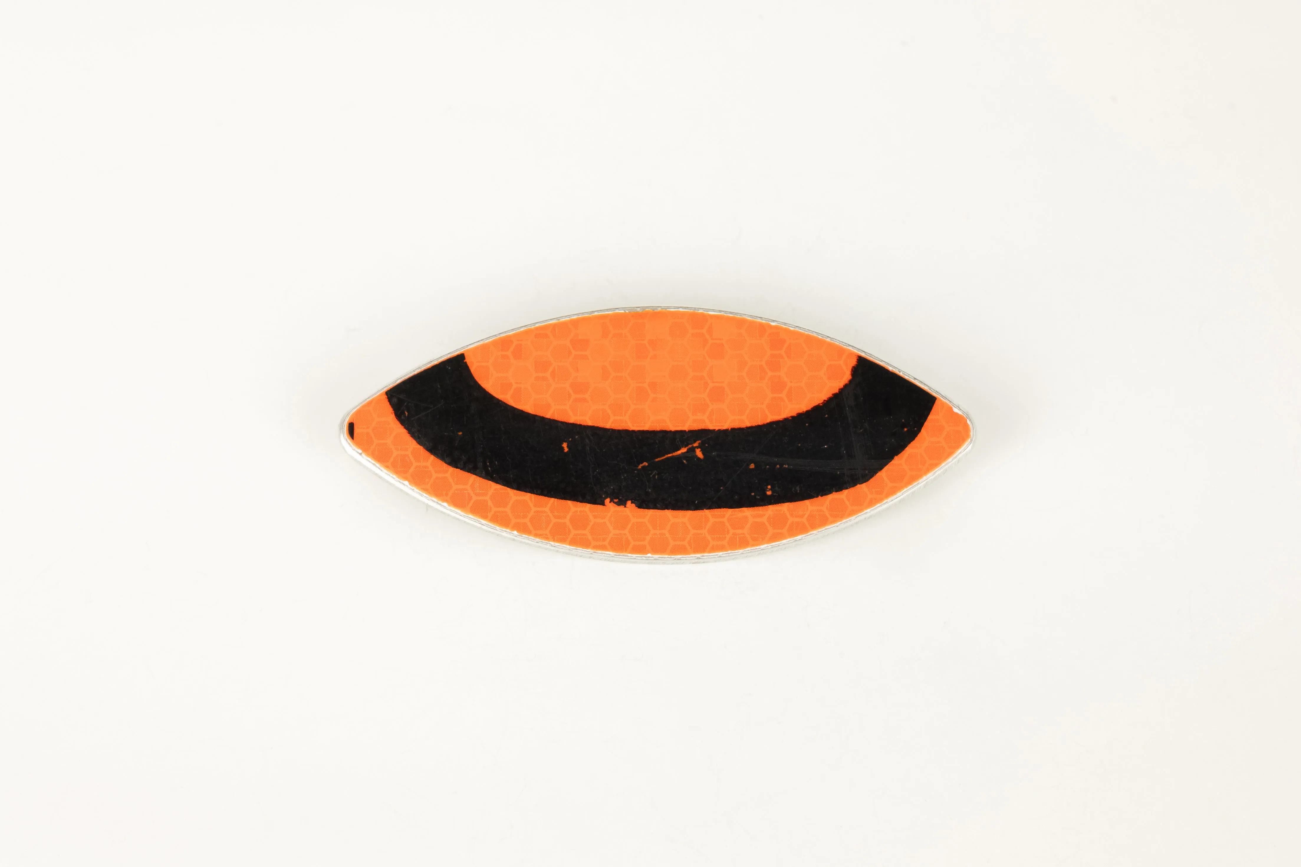 Boris Bally Large Recycled Street Sign Eye Brooch