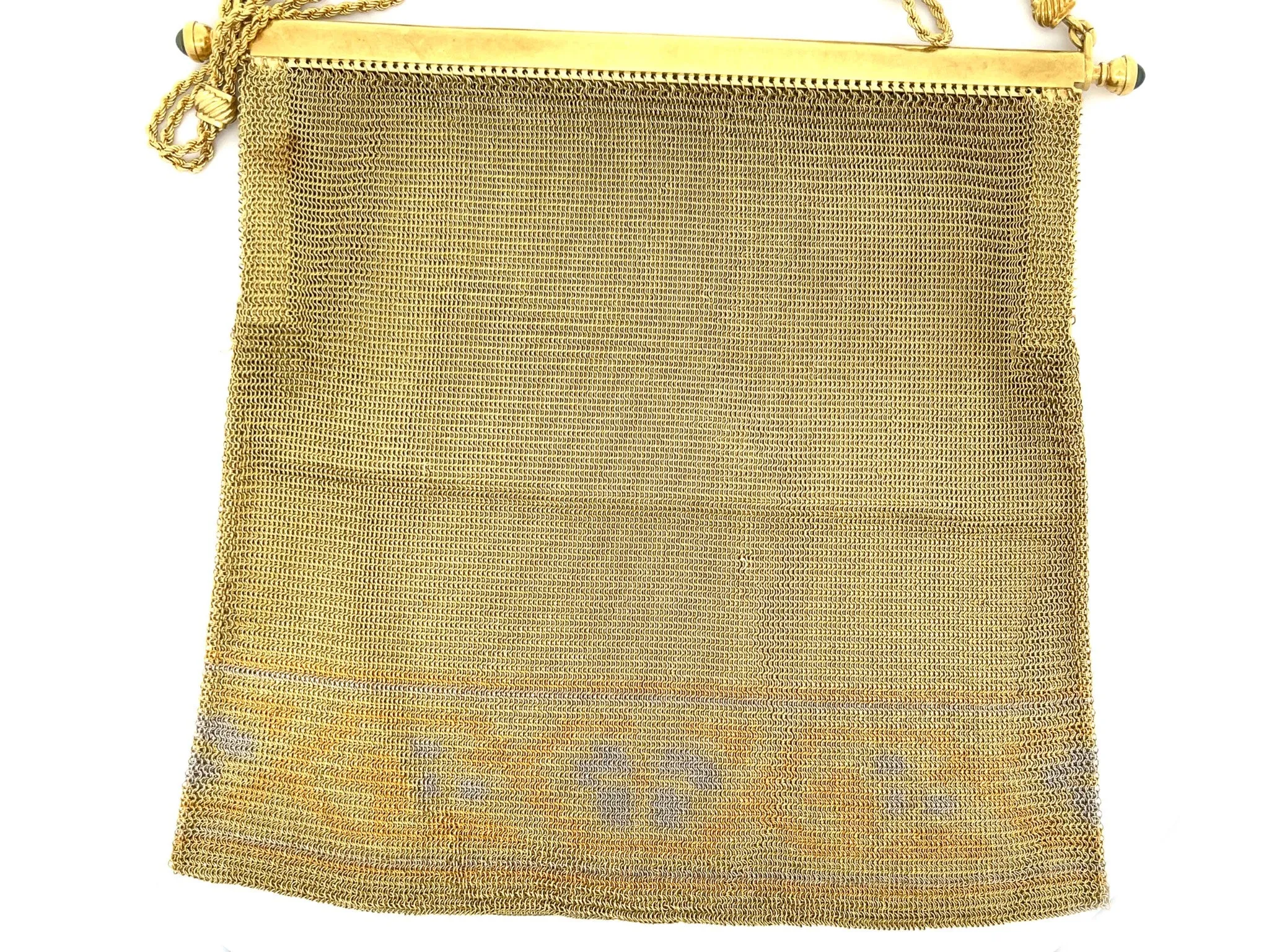 Boucheron Paris Solid 18k Gold 1920s Flapper Purse