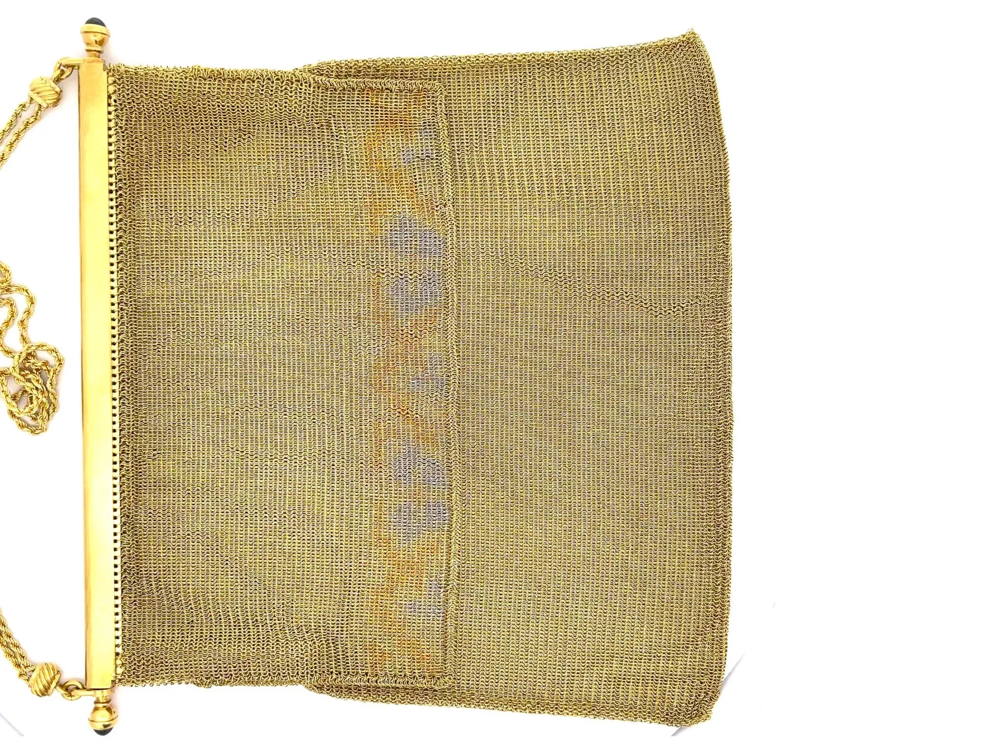 Boucheron Paris Solid 18k Gold 1920s Flapper Purse
