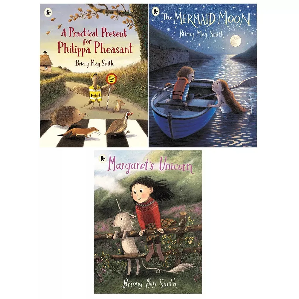 Briony May Smith Collection 3 Books Set Margaret's Unicorn, Mermaid Moon