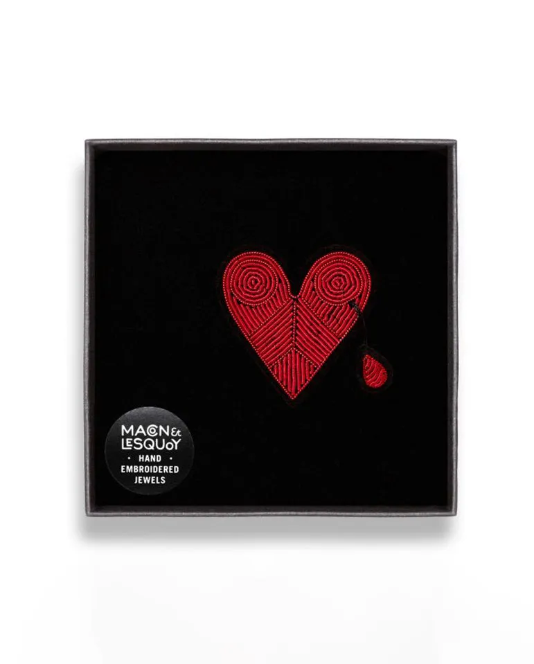 Broken Heart Brooch