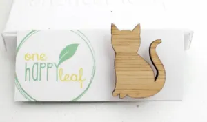 Brooch One Happy Leaf