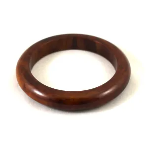 Brown Swirl Bakelite Bangle