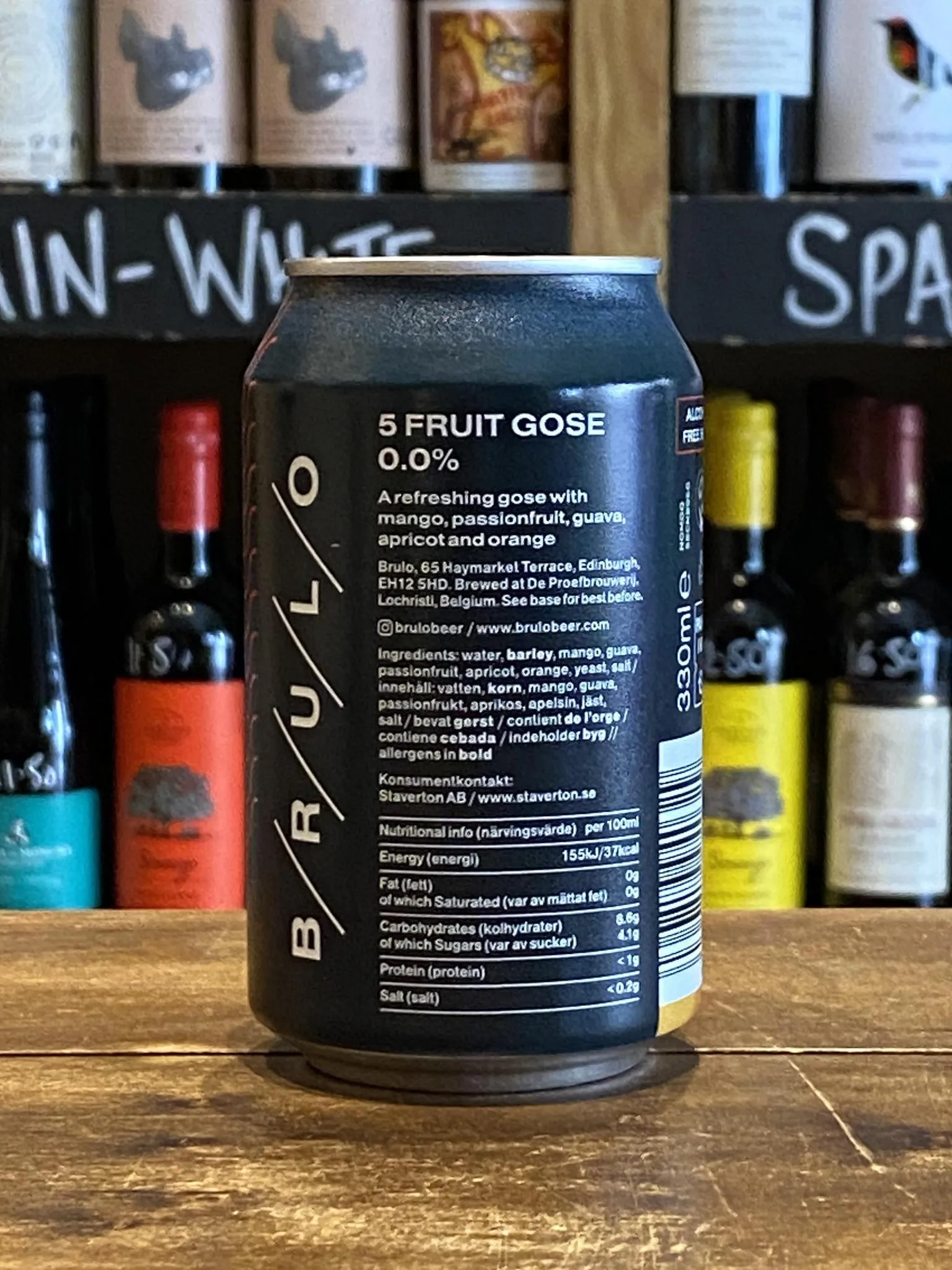 Brulo - 5 Fruit Gose - No Alcohol