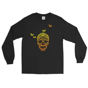Butterfly Skull Long Sleeve Shirt