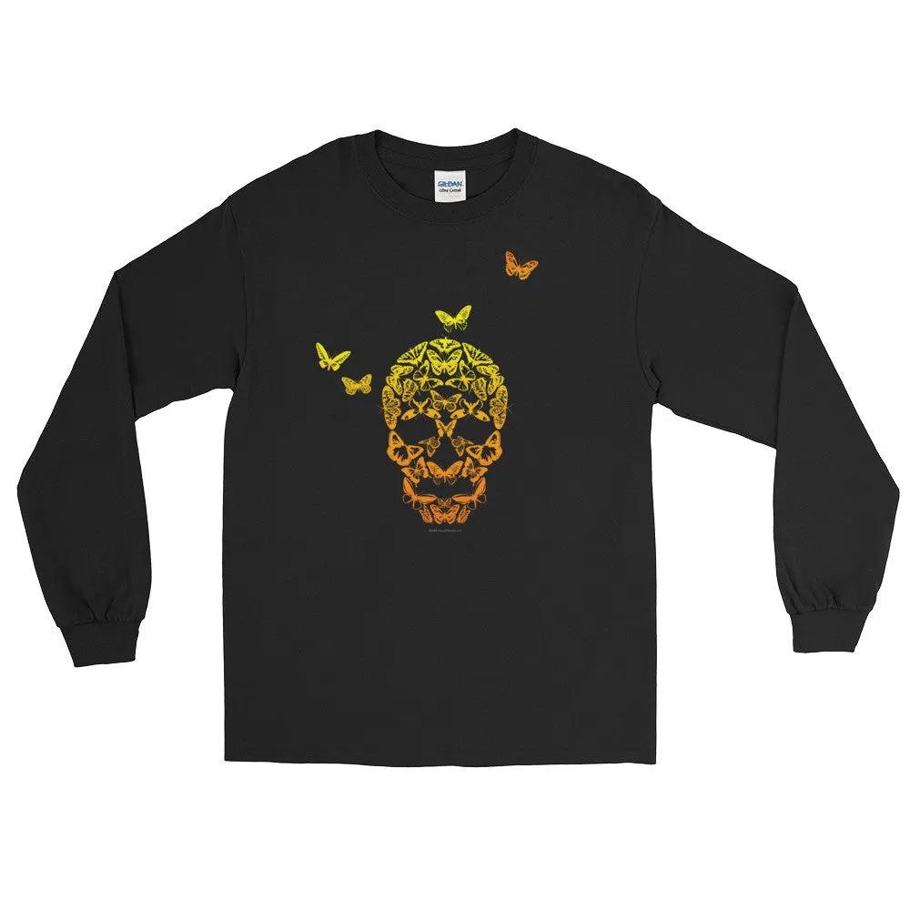 Butterfly Skull Long Sleeve Shirt