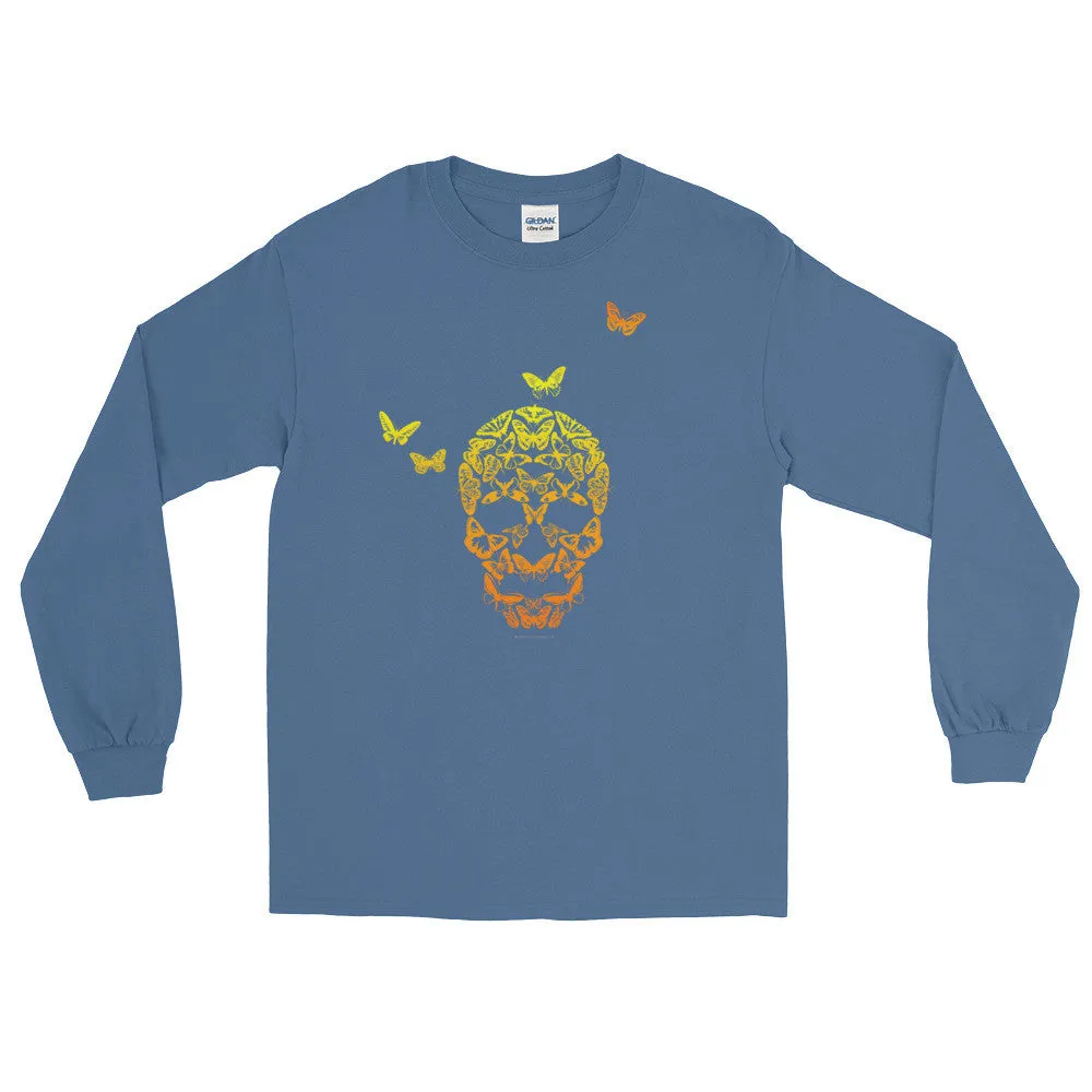 Butterfly Skull Long Sleeve Shirt