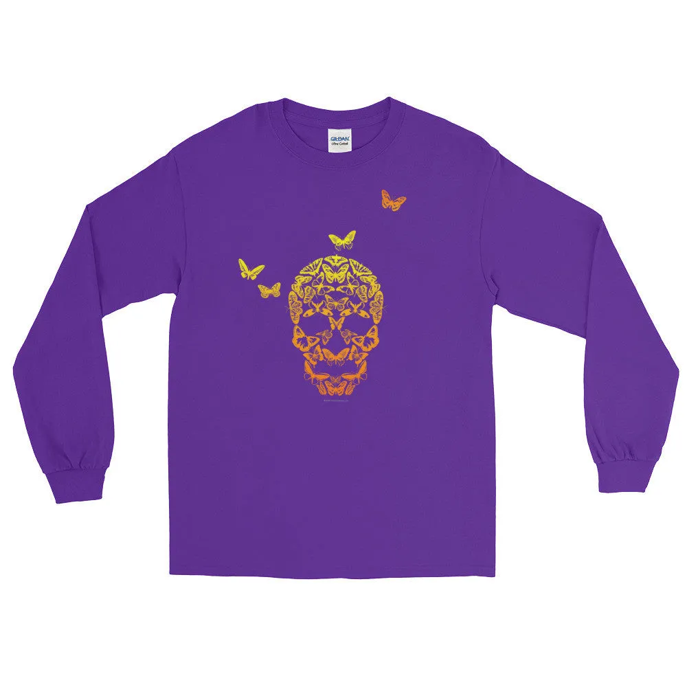 Butterfly Skull Long Sleeve Shirt