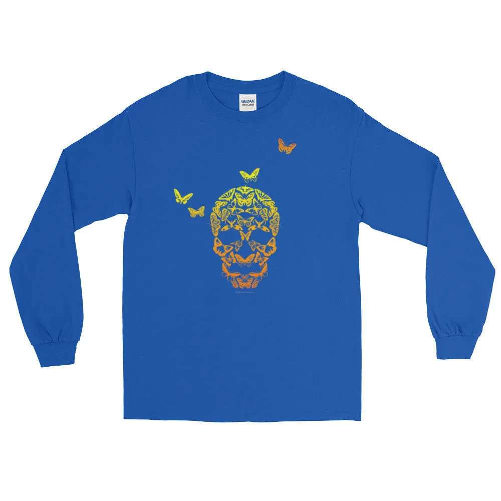 Butterfly Skull Long Sleeve Shirt