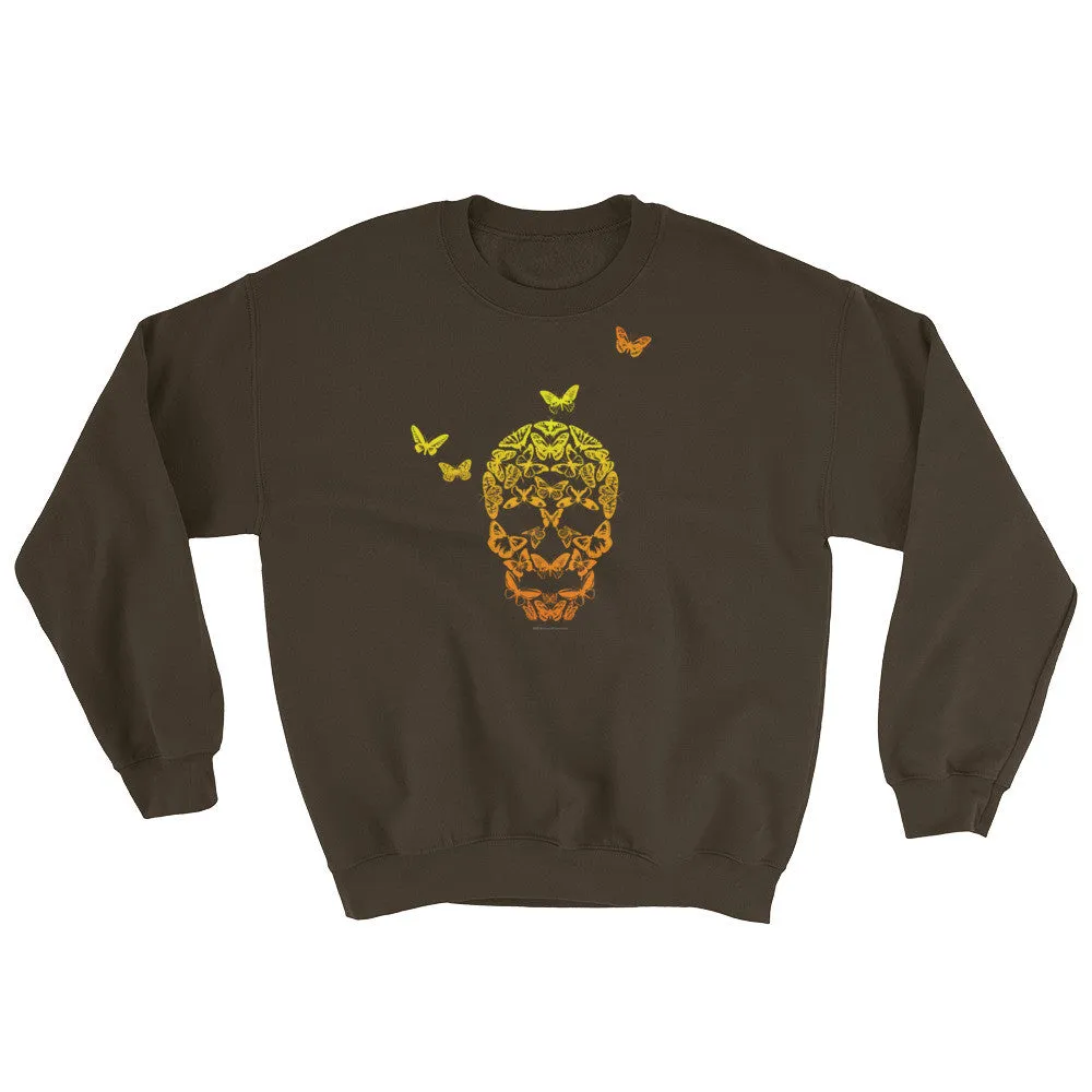 Butterfly Skull Mens' Sweatshirt
