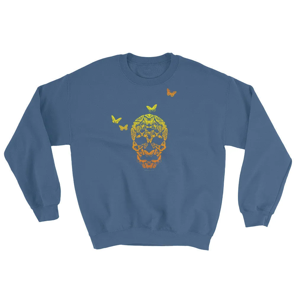 Butterfly Skull Mens' Sweatshirt