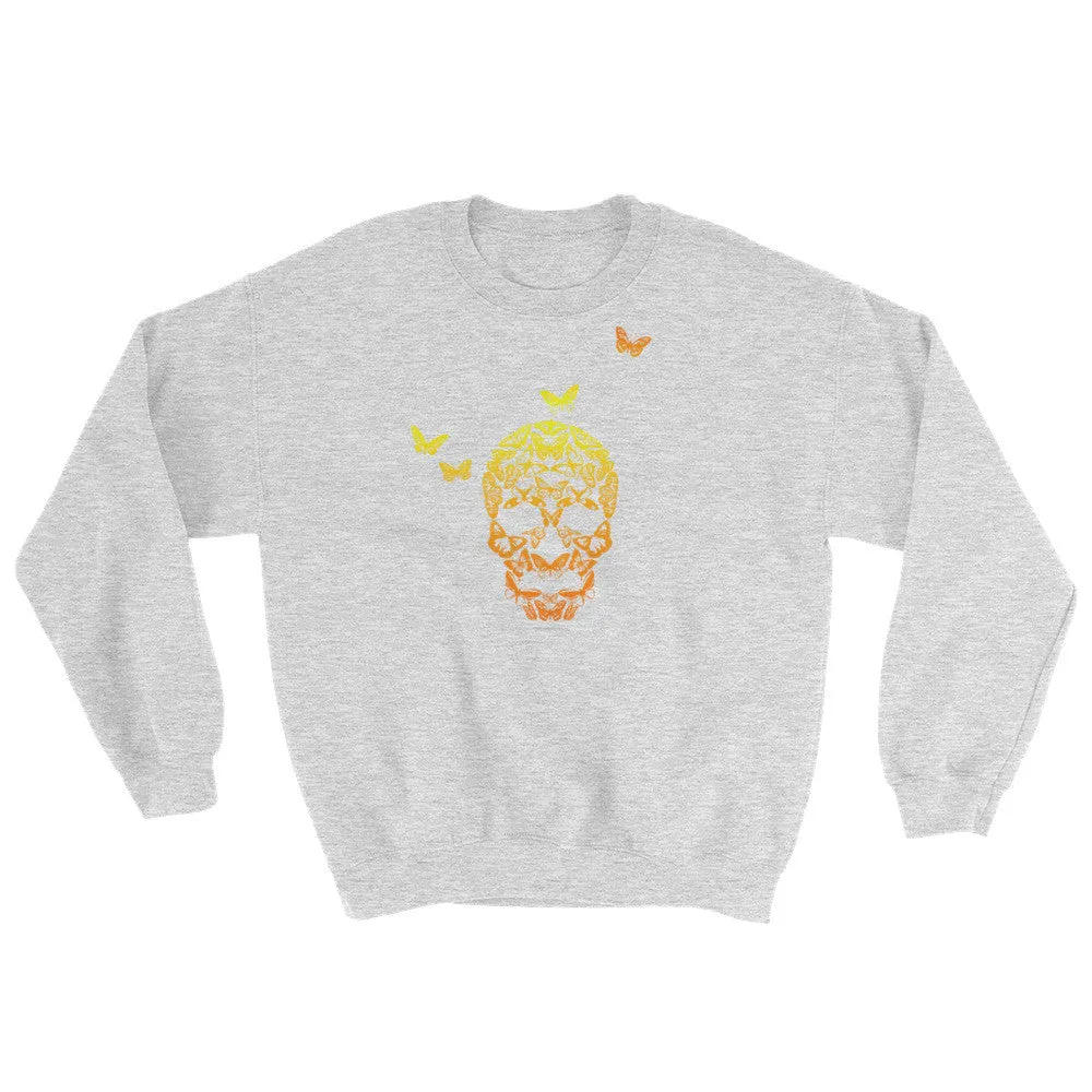 Butterfly Skull Mens' Sweatshirt