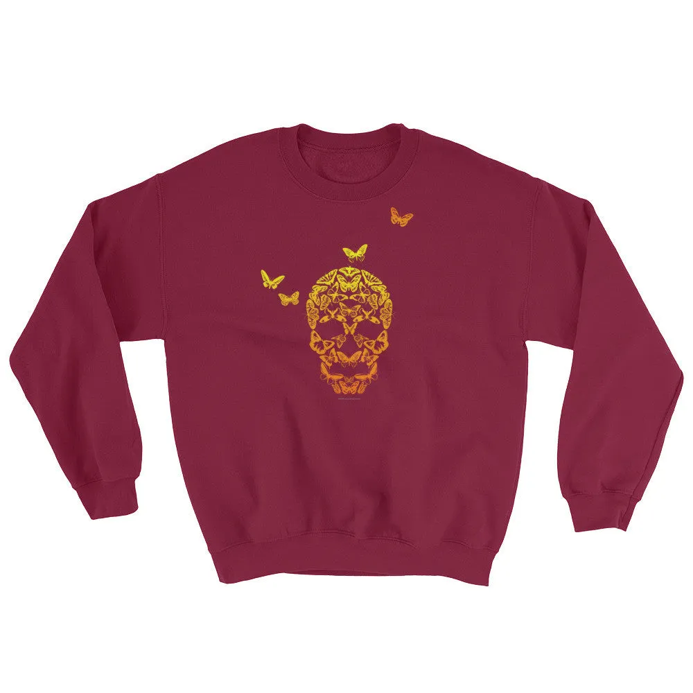 Butterfly Skull Mens' Sweatshirt