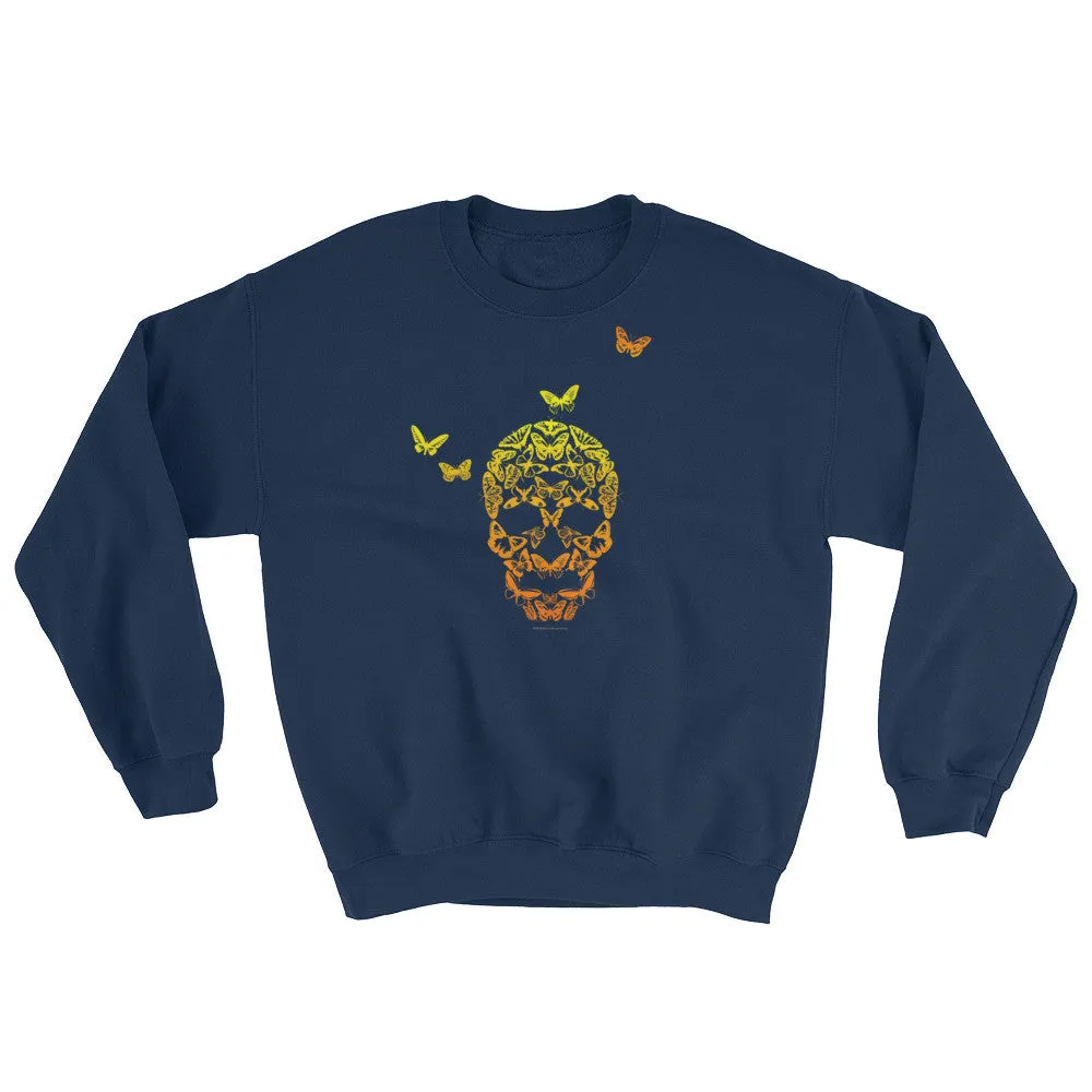 Butterfly Skull Mens' Sweatshirt