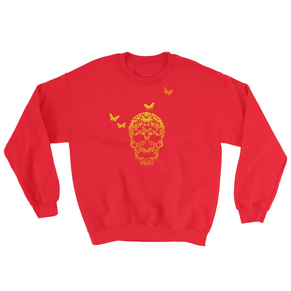 Butterfly Skull Mens' Sweatshirt