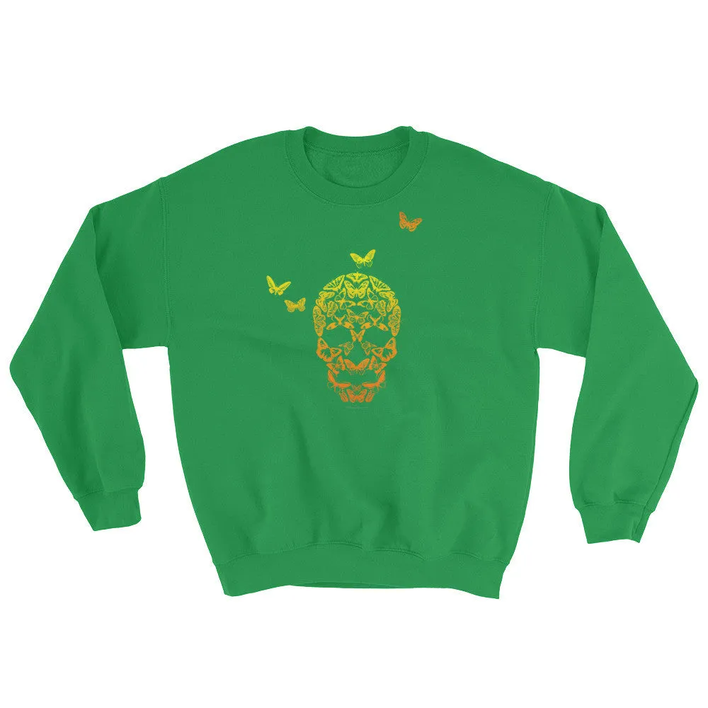 Butterfly Skull Mens' Sweatshirt