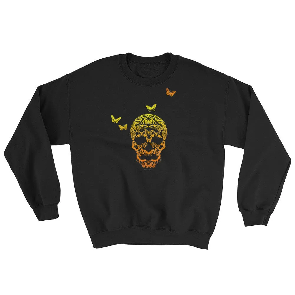 Butterfly Skull Mens' Sweatshirt