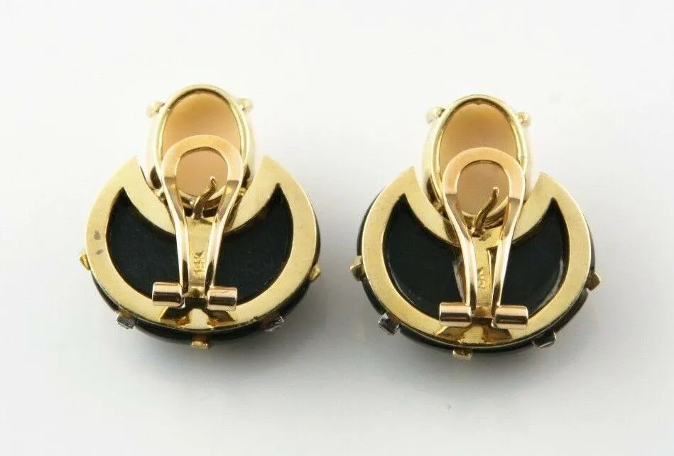 Chalcedony and Diamond 18k Yellow Gold Jewelry Set w/ Ring, Earrings, and Brooch