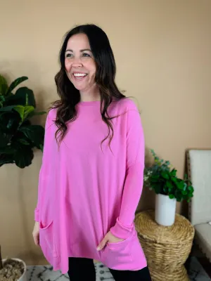 Charlotte Oversized Two Pocket Sweater