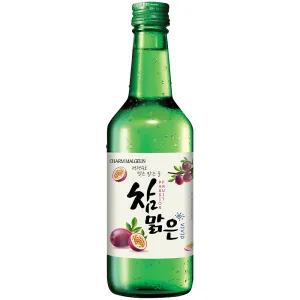 Charm Malgeun Vivid Korean Soju Passion Fruit Flavor 13.5% - 360ml