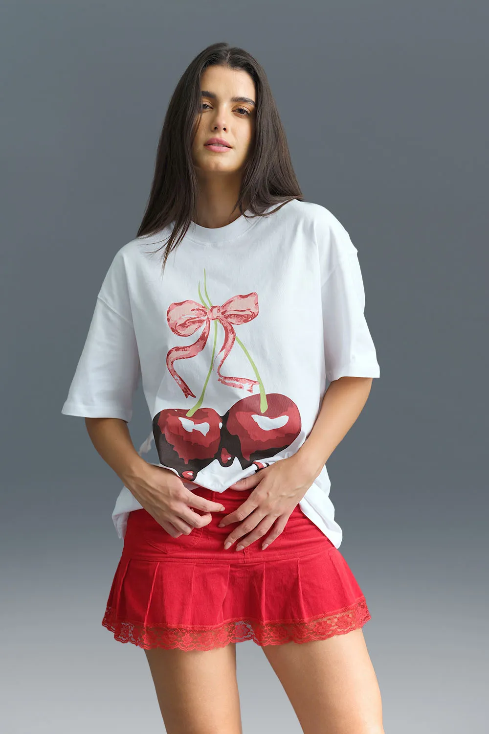 Cherry Oversized T-shirt